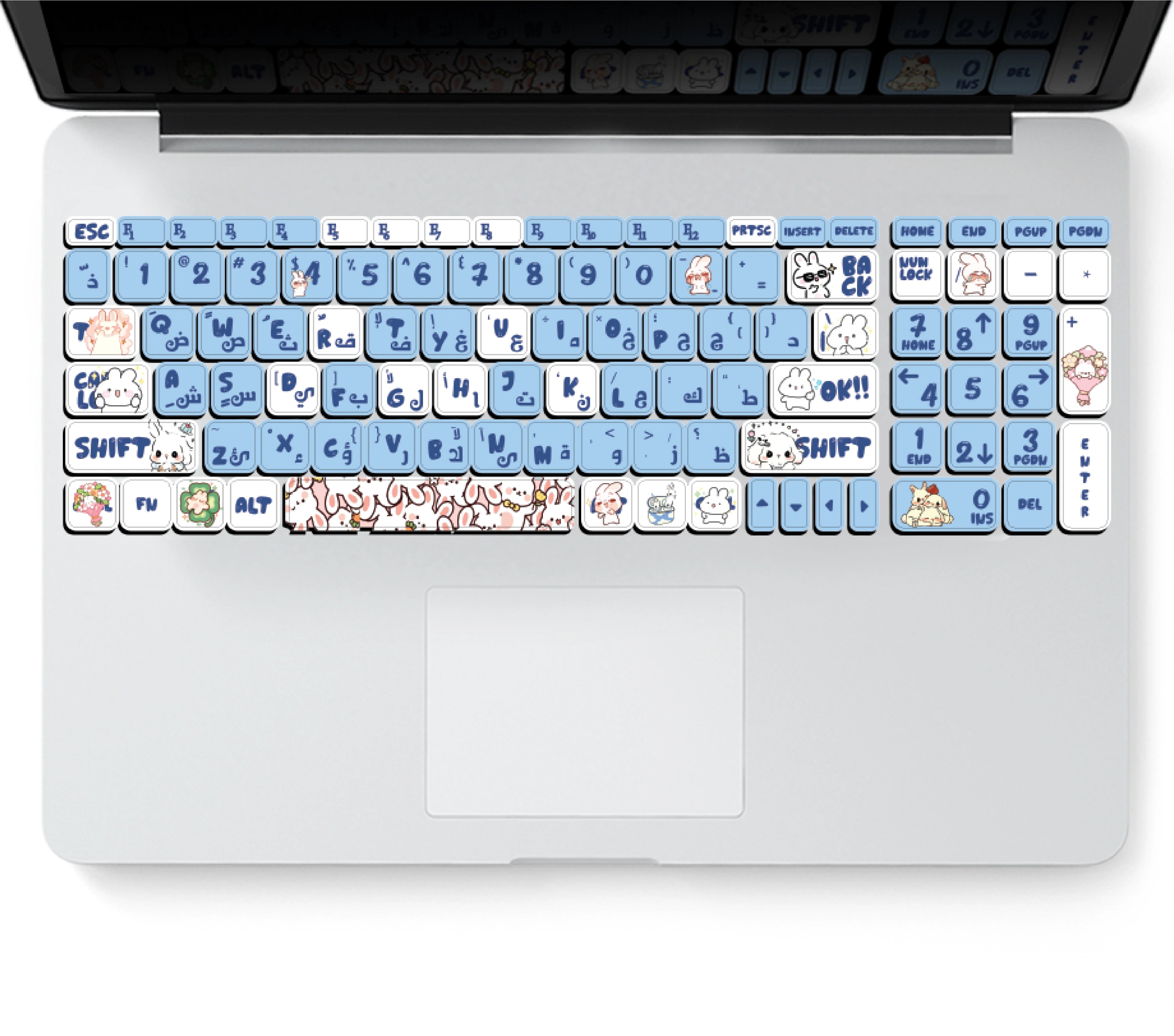 MR. RABBIT: KEYBOARD STICKERS