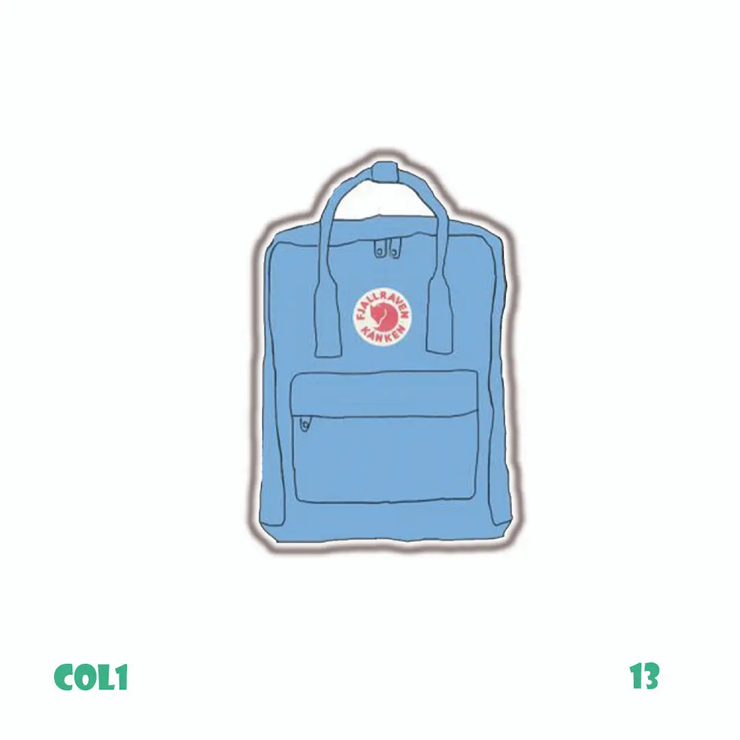 BLUE BACKBAGACK