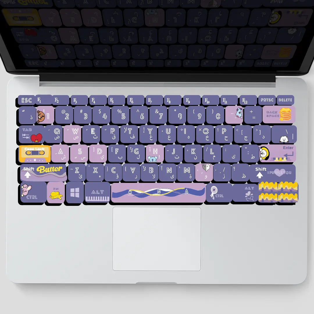 BTS: KEYBOARD STICKER
