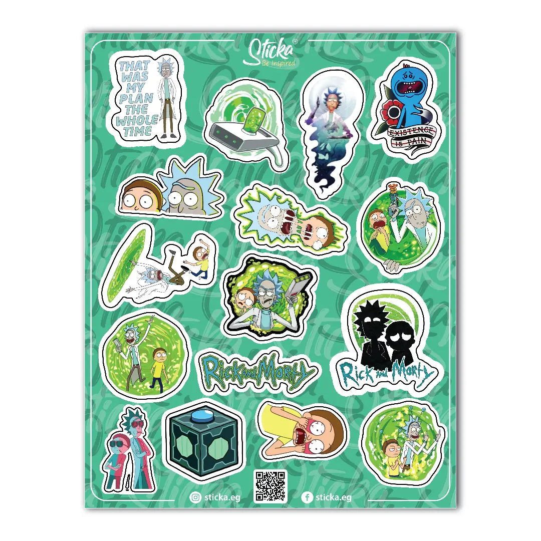 RICK AND MORTY SHEET