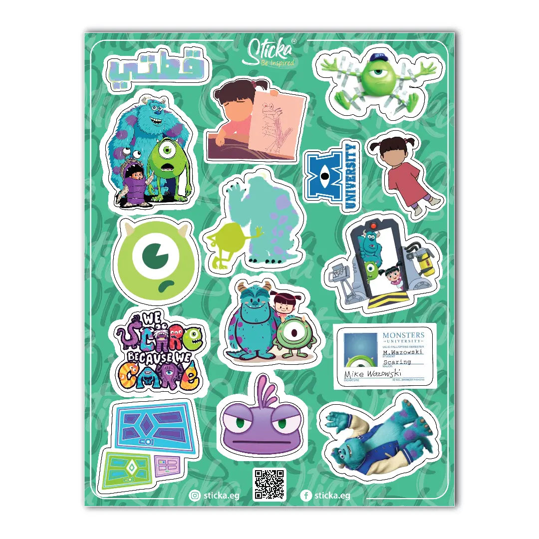 MONSTER INK SHEET