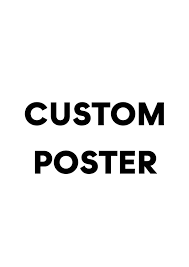 customize your poster