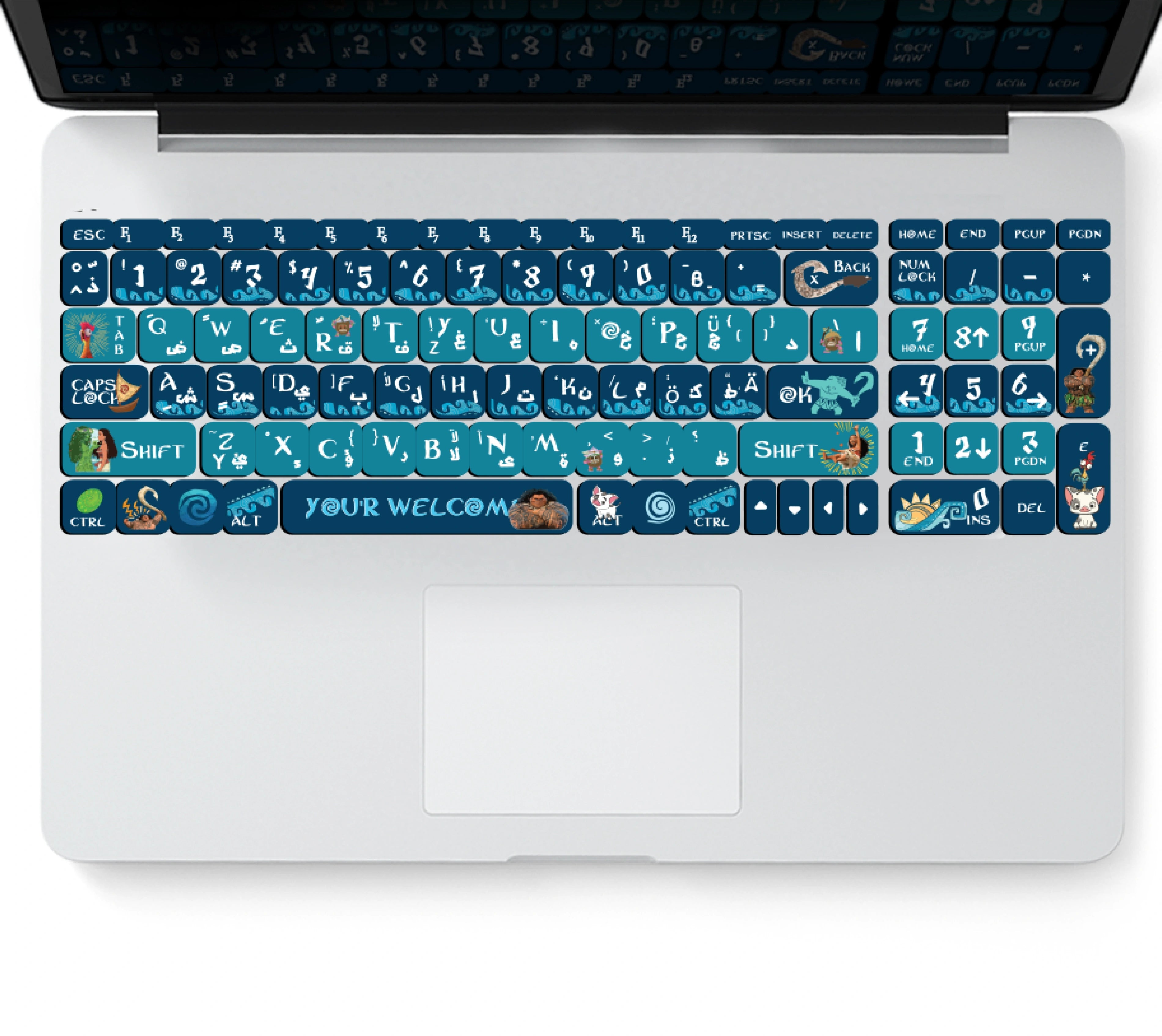 MOANA: KEYBOARD STICKER
