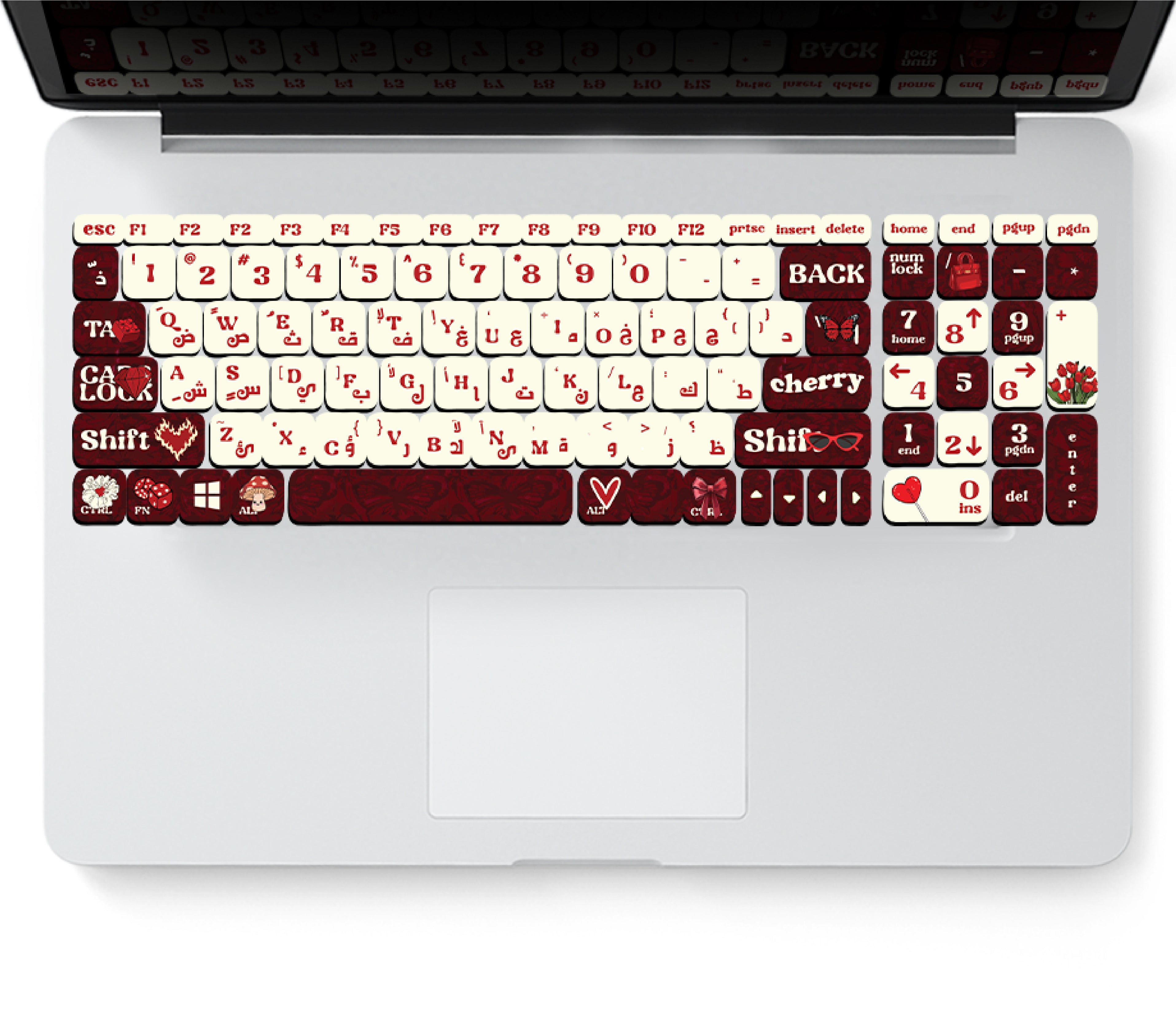 CHERRY: KEYBOARD STICKERS
