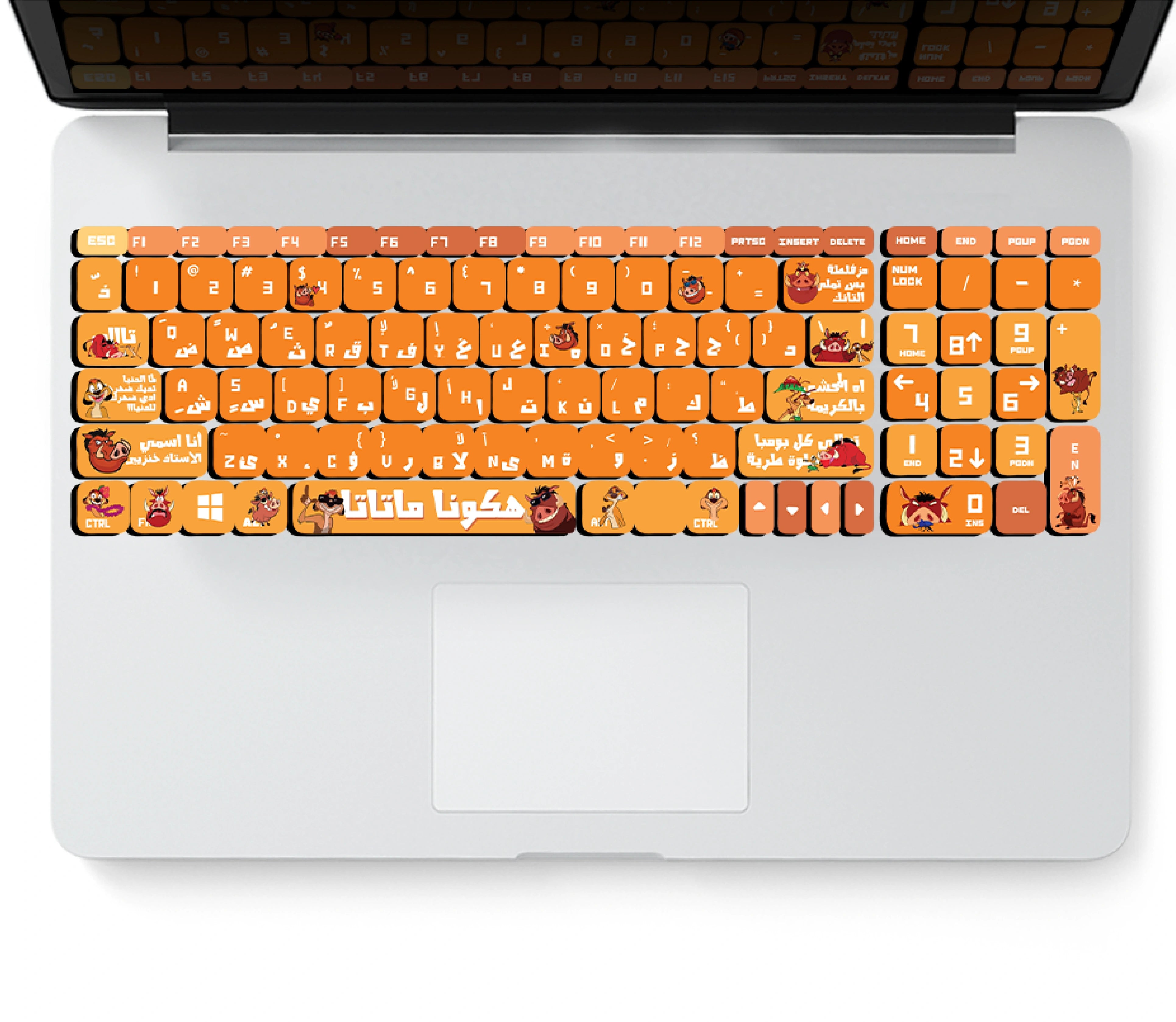 HAKUNA MATATA: KEYBOARD STICKERS