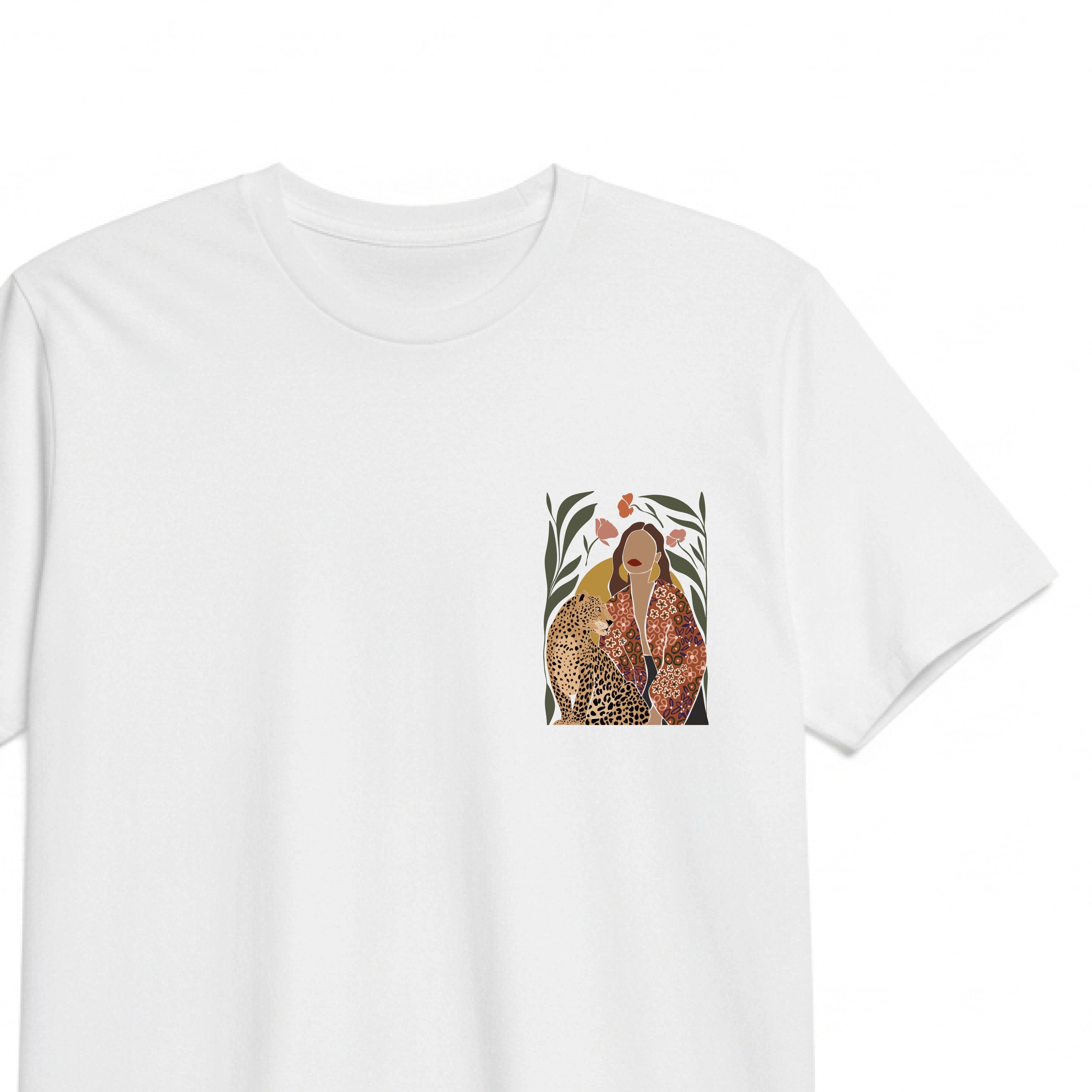 The Goddess With the Leopard