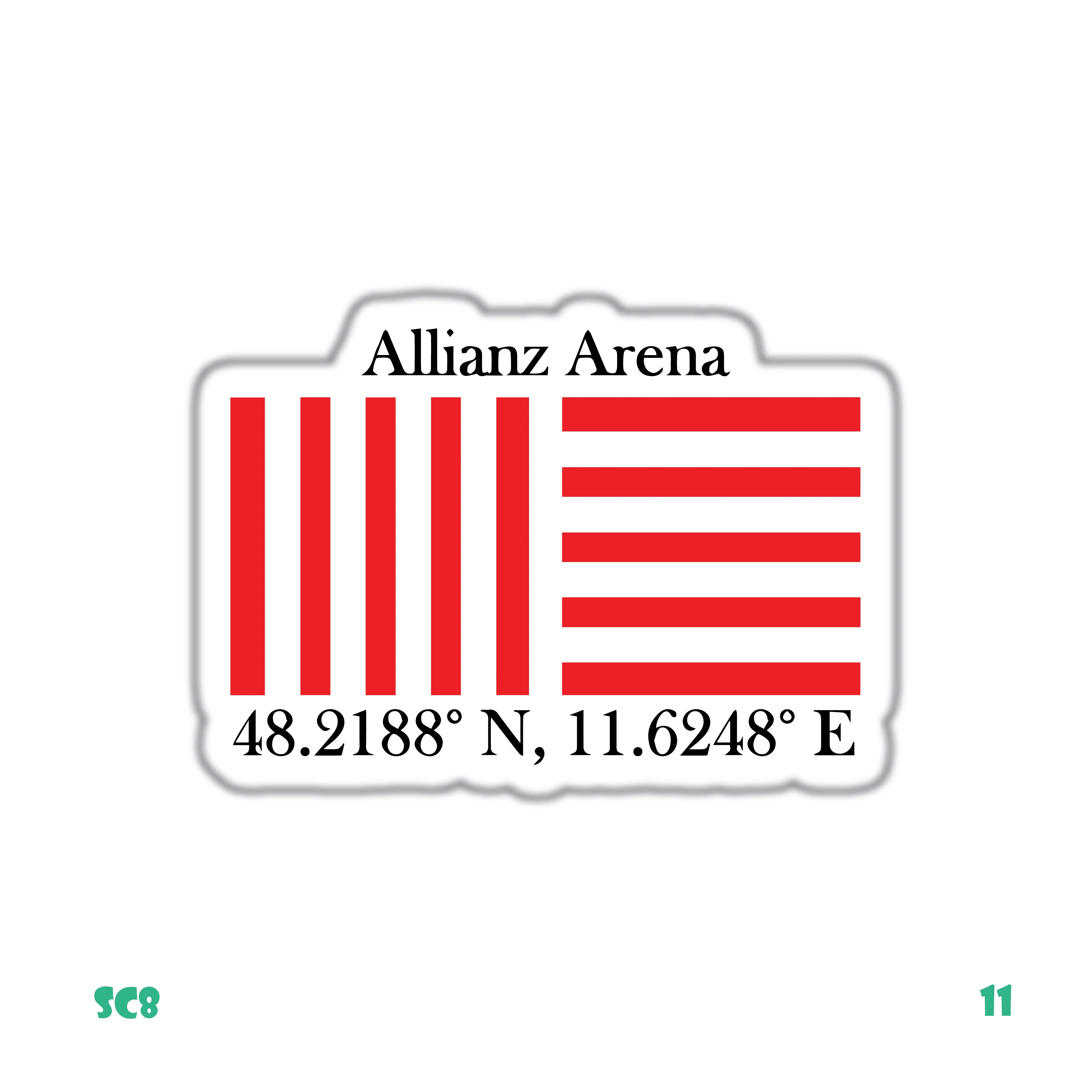 ALLIANZ ARENA COORDINATES