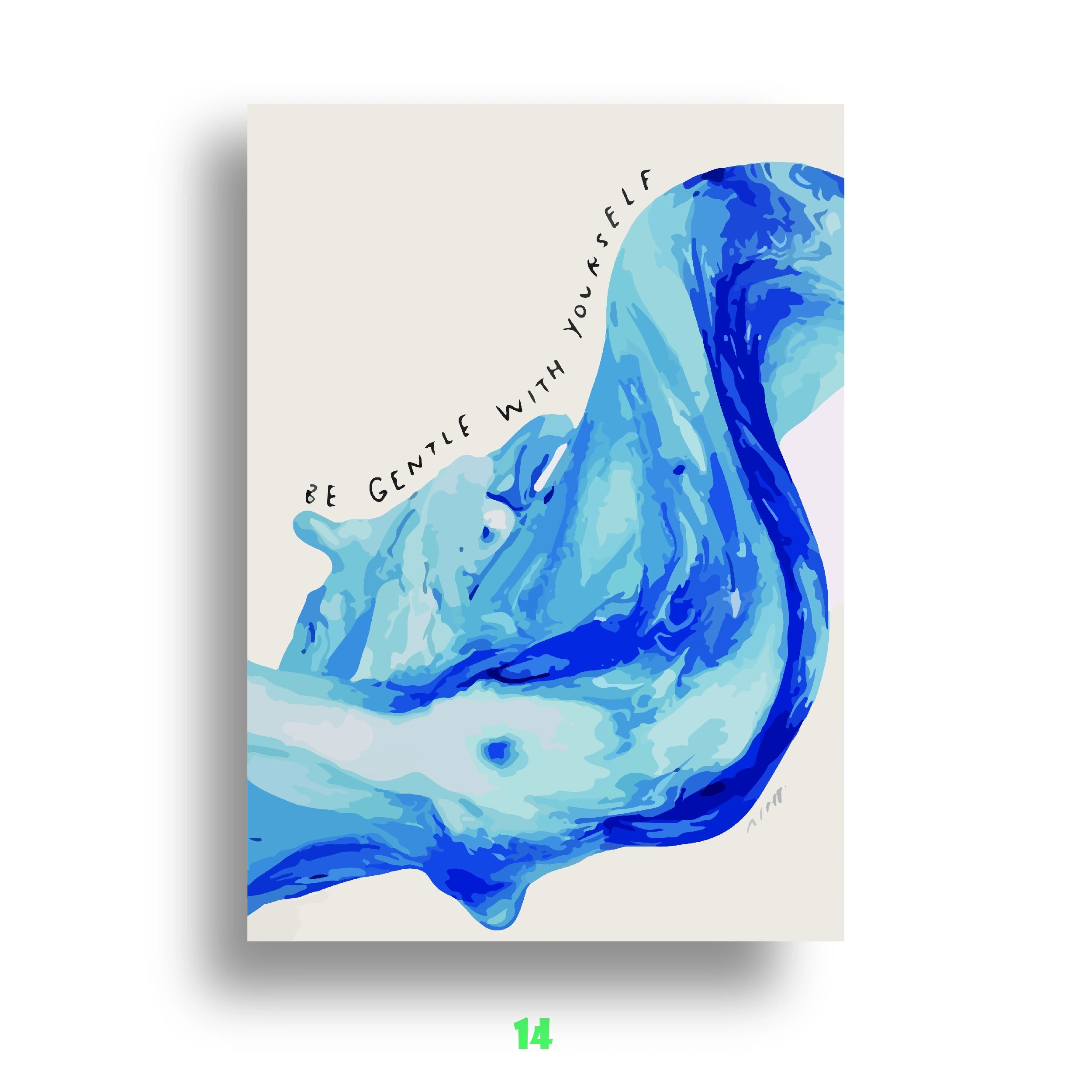 BLUE POSTER 2