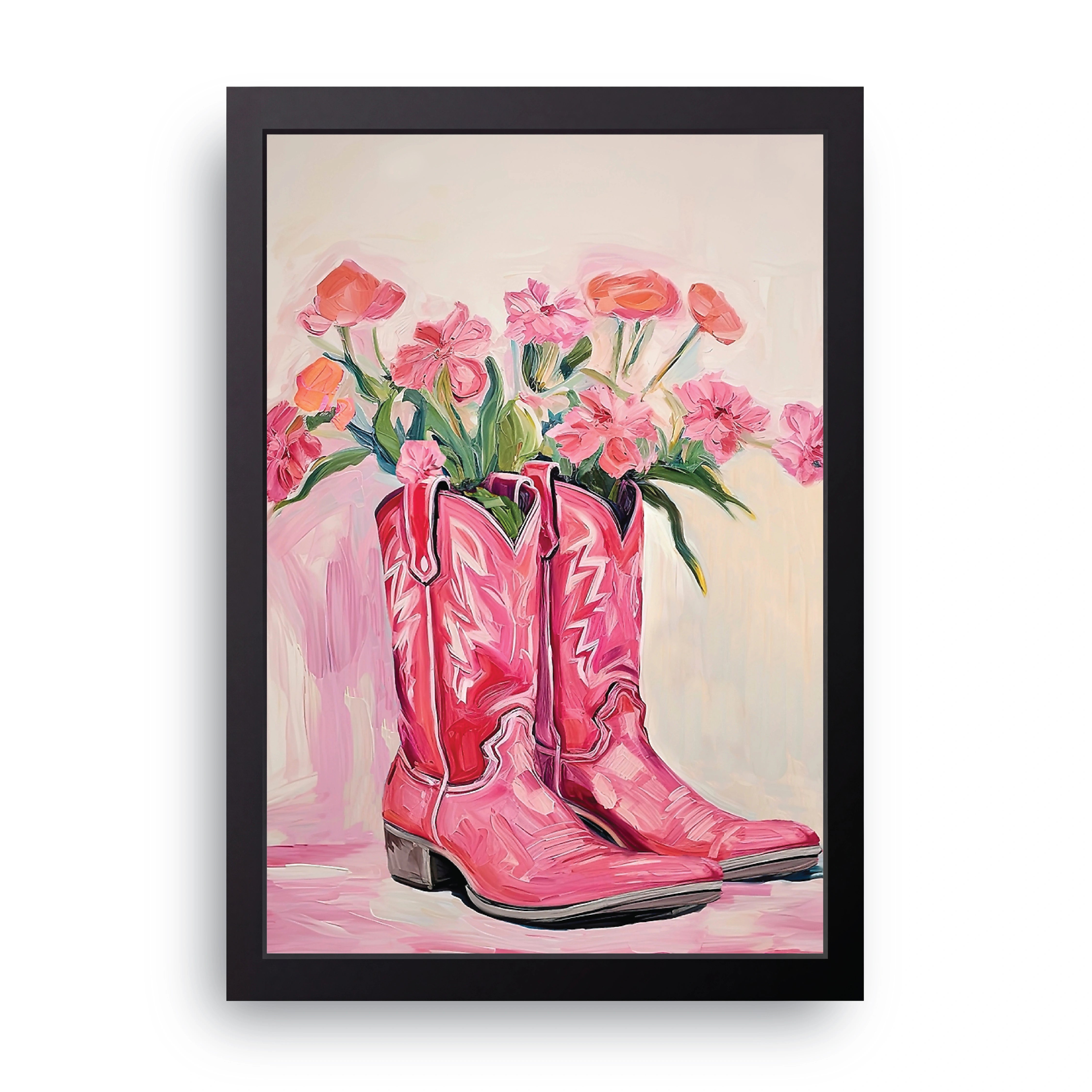 Cowboy Boots Bouquet FRAME