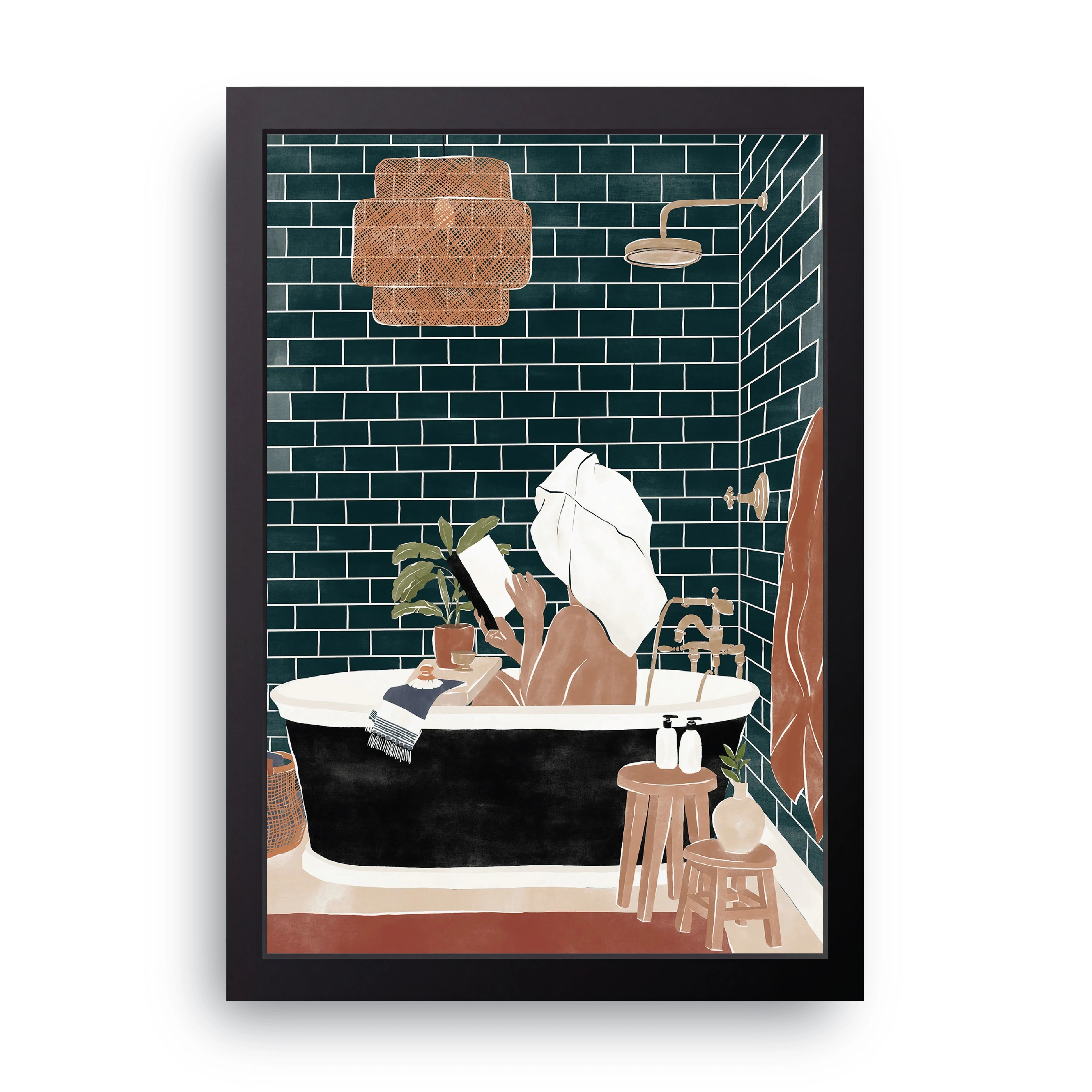 Bathtub Reading FRAME
