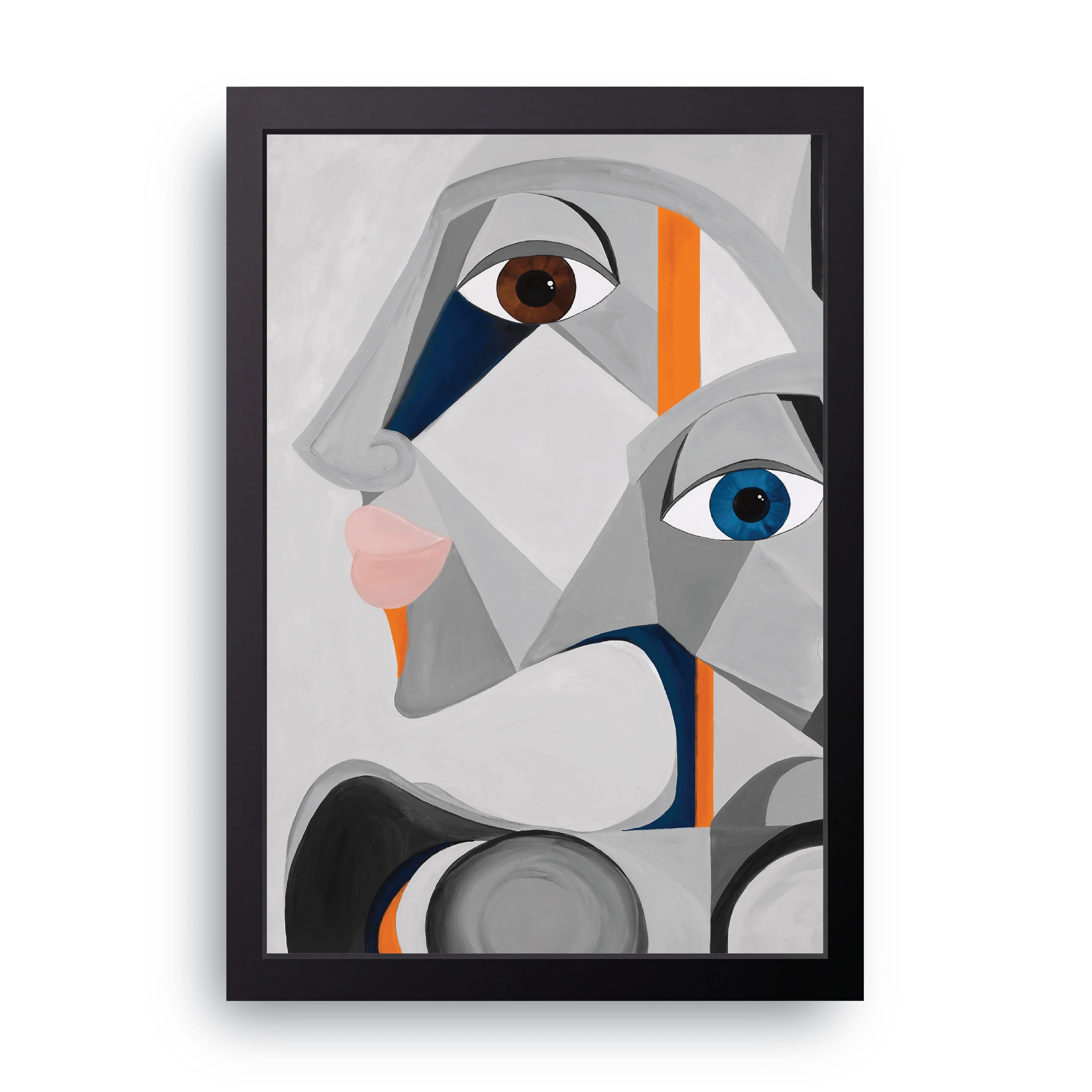 Cubist Face FRAME