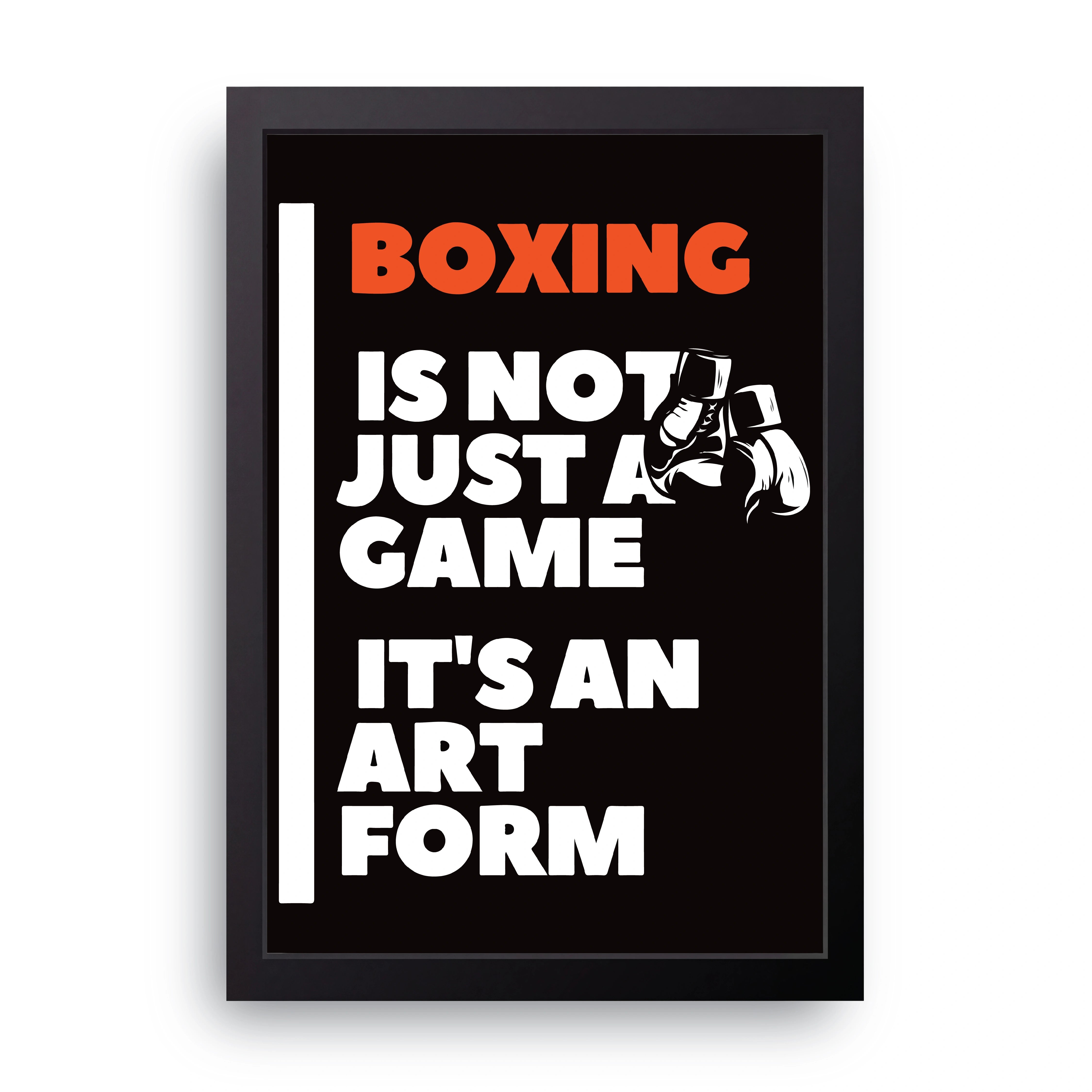 Boxing Art Form FRAME