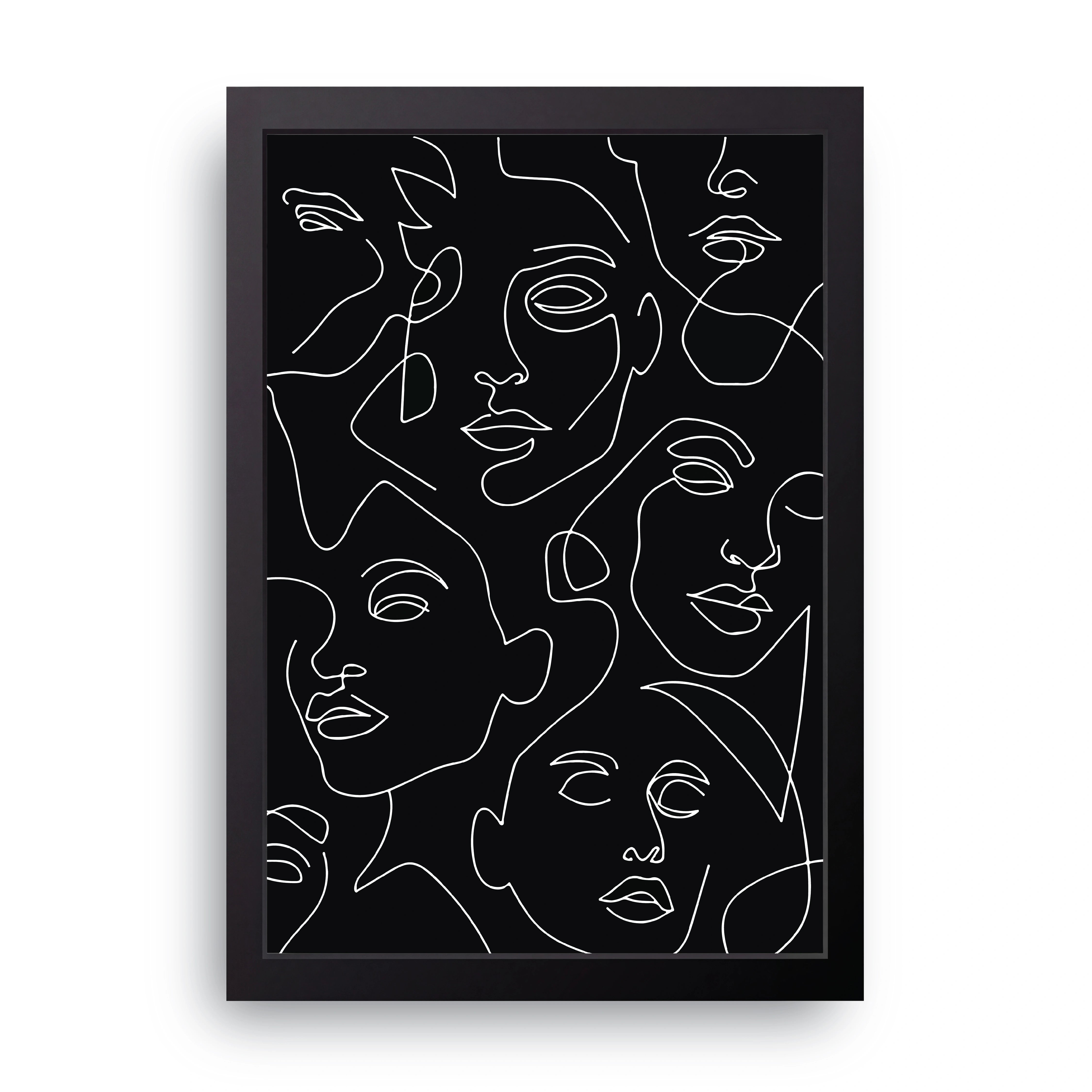 Line Faces FRAME
