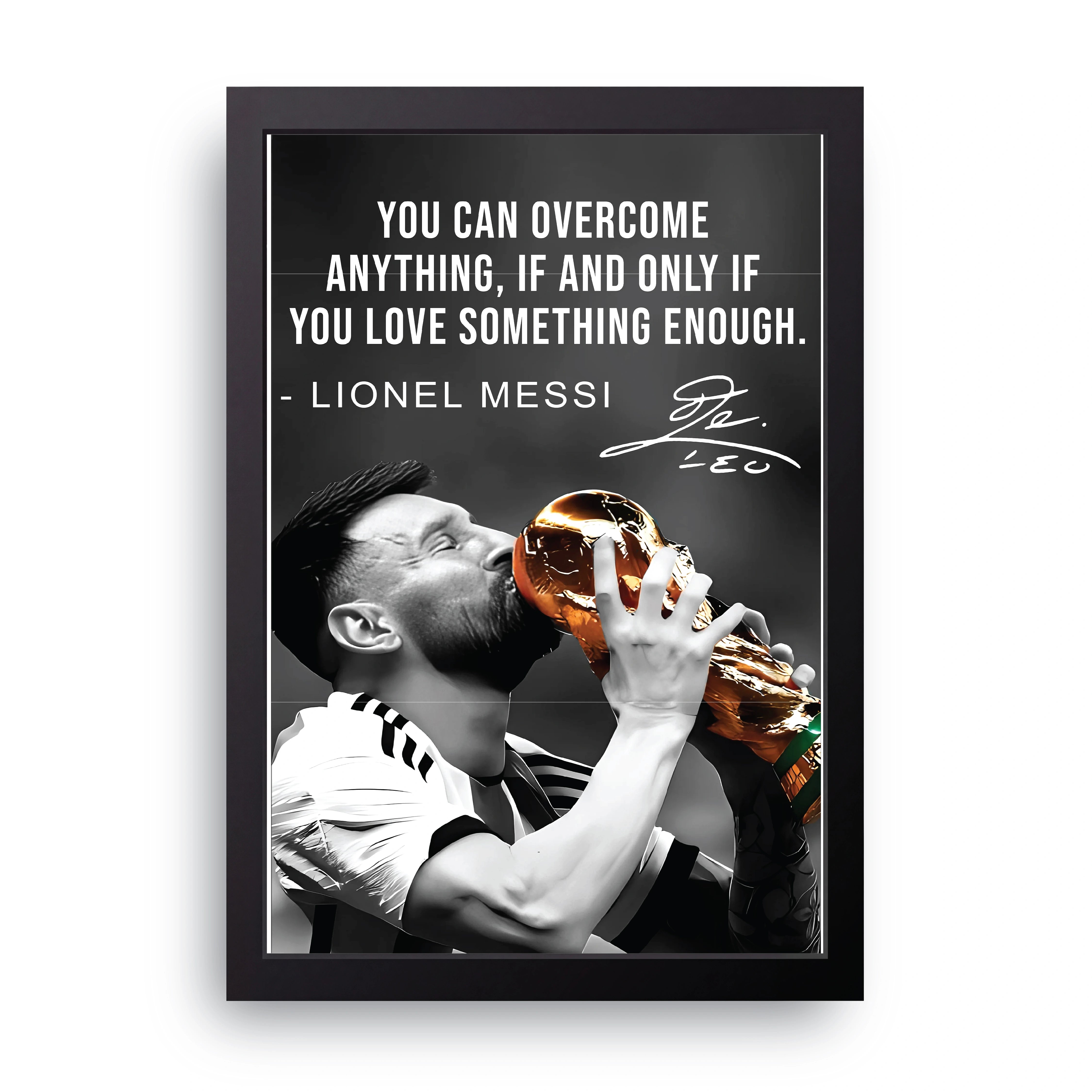 Messi Quote FRAME