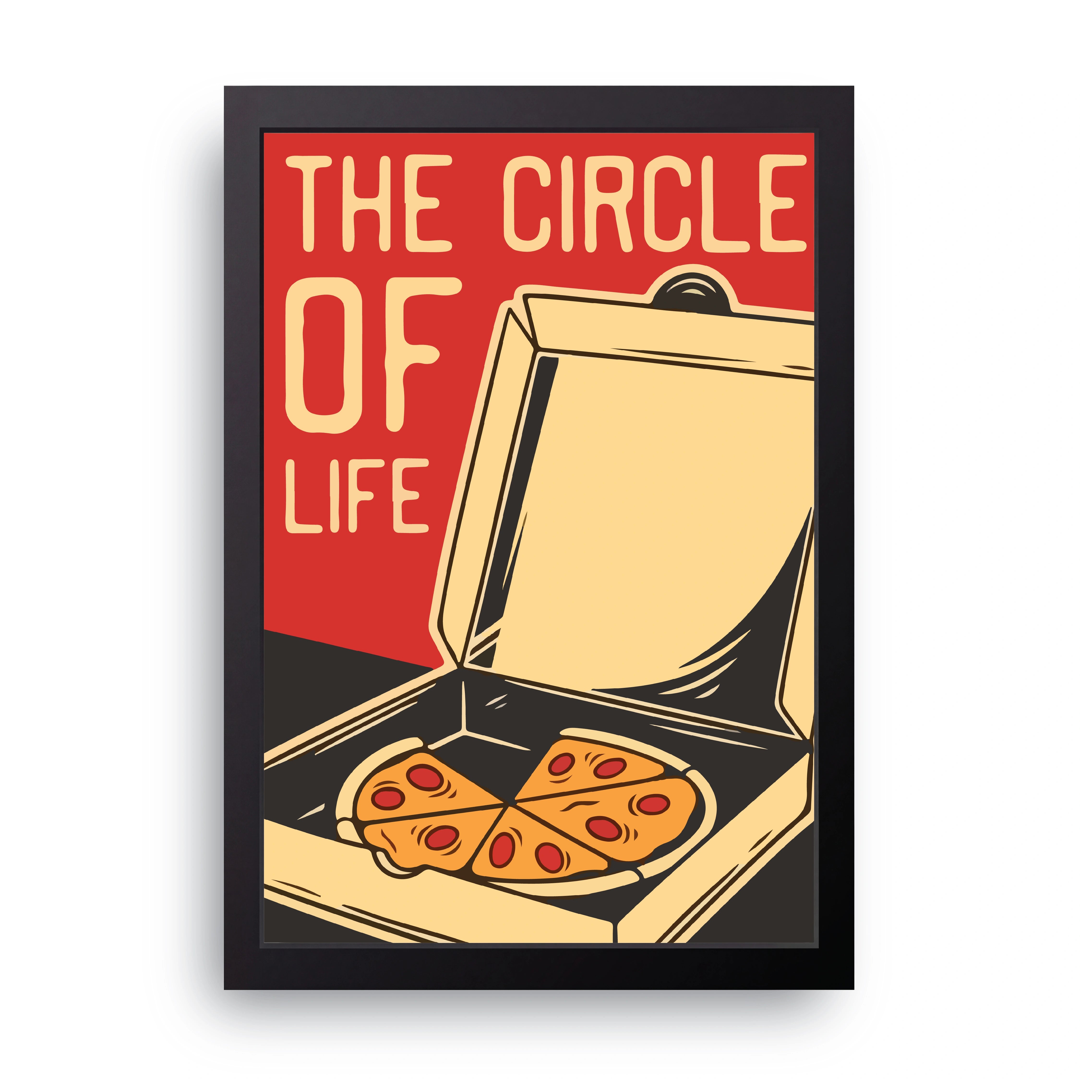 Circle Of Life Pizza FRAME