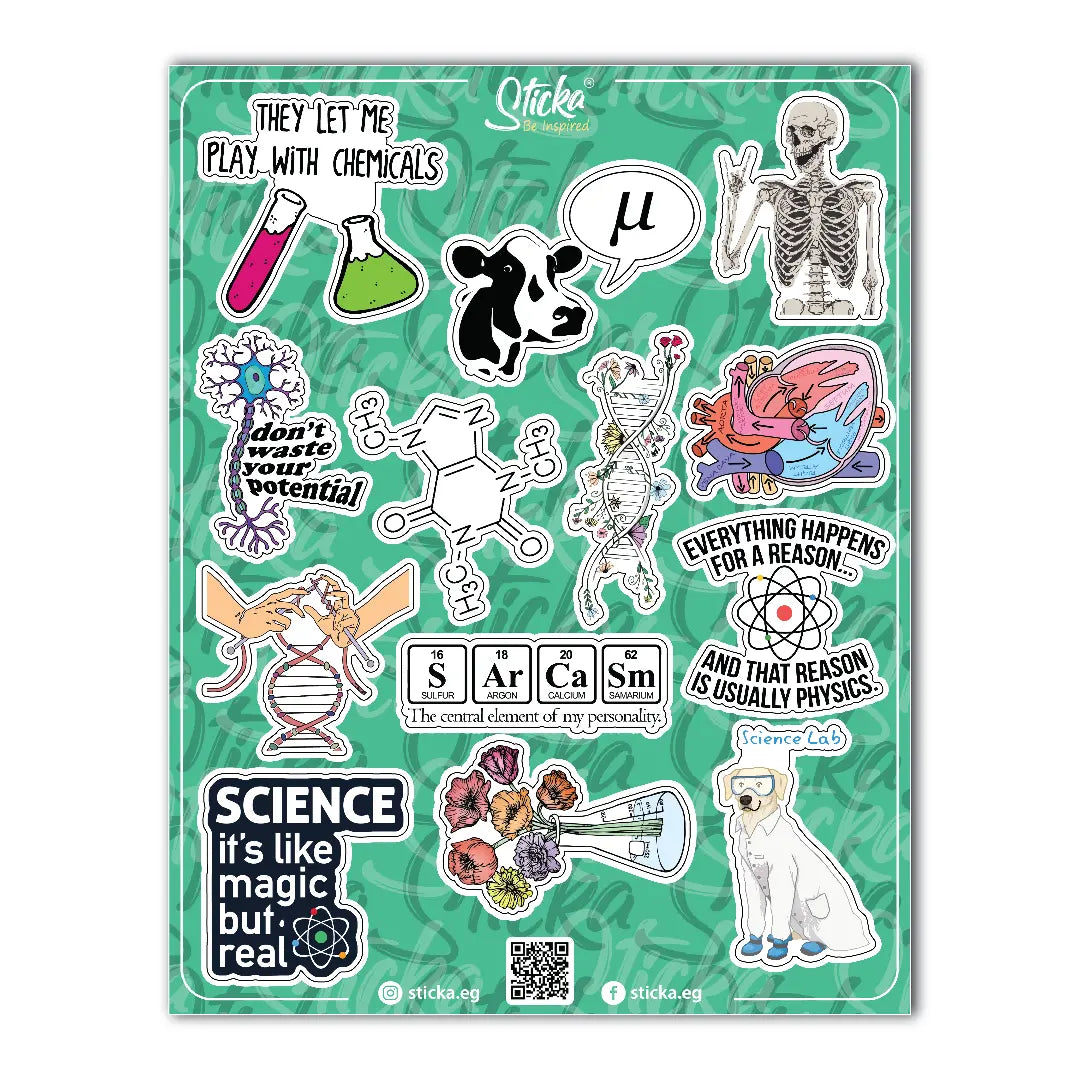SCIENCE IS LIKE MAGIC SHEET