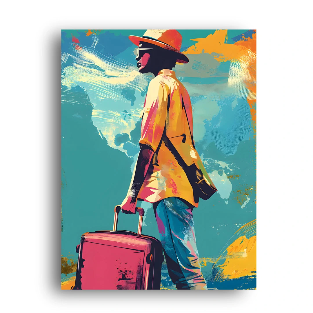Departure Mood travel poster unframed 350gsm paper
