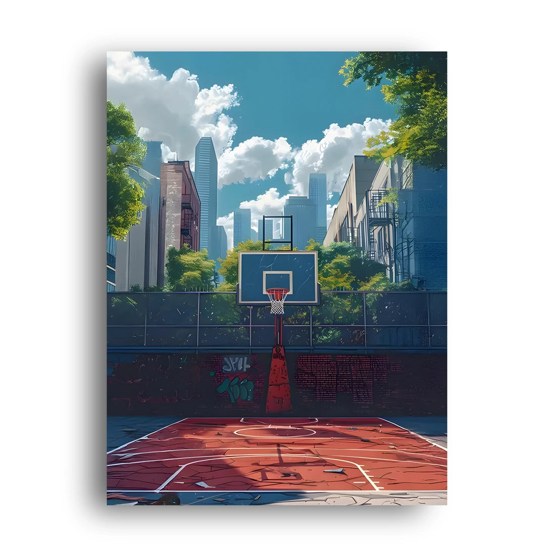 City Court sport poster unframed 350gsm paper