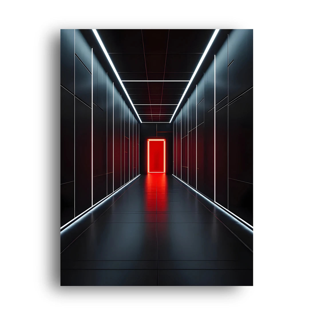 Red Door art poster unframed 350gsm paper