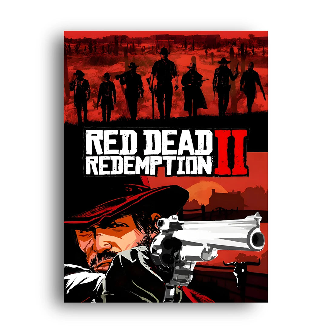 Outlaw Dusk gaming poster unframed 350gsm paper
