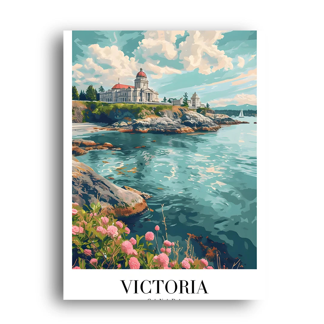 Victoria travel poster unframed 350gsm paper