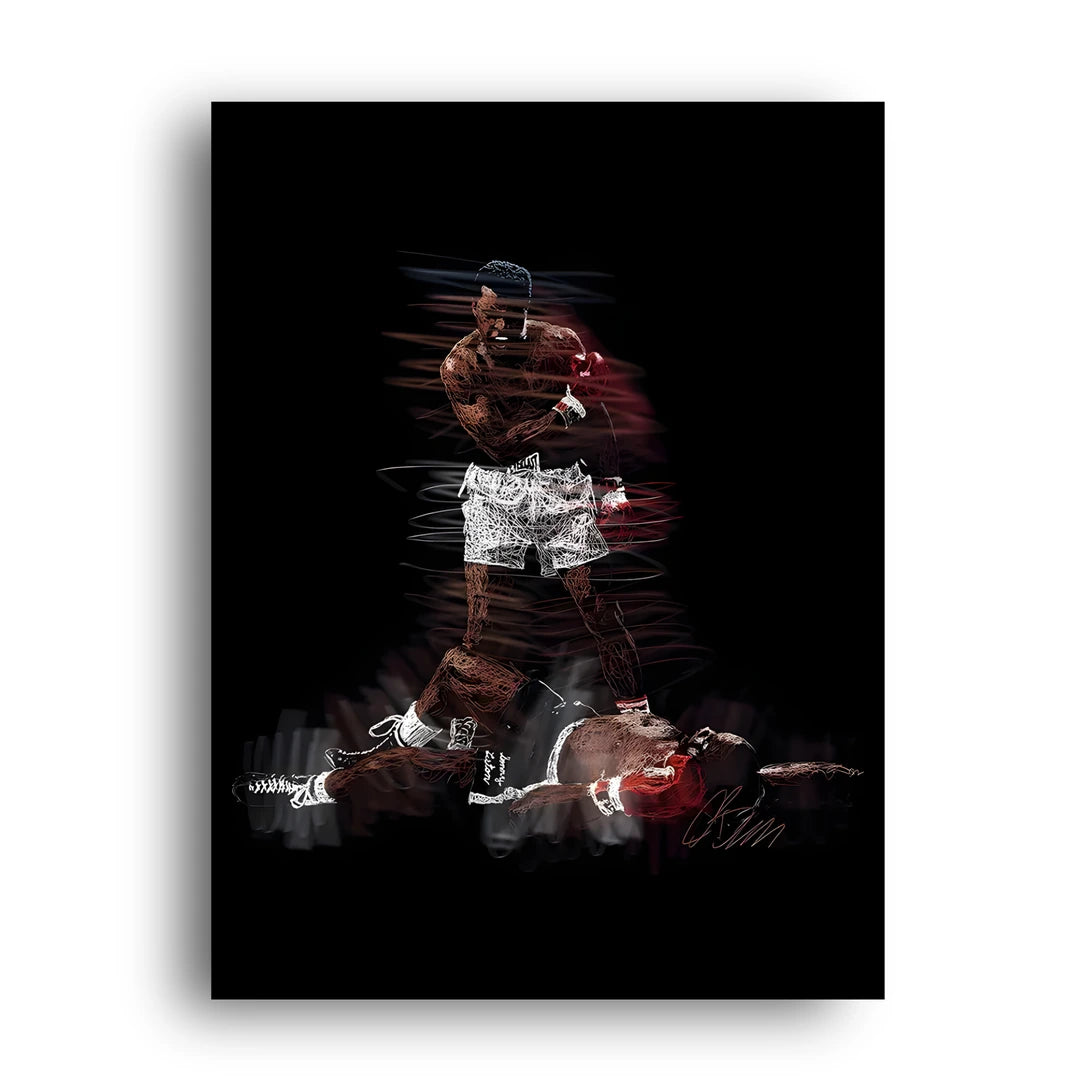 Ali Legacy boxing poster unframed 350gsm paper