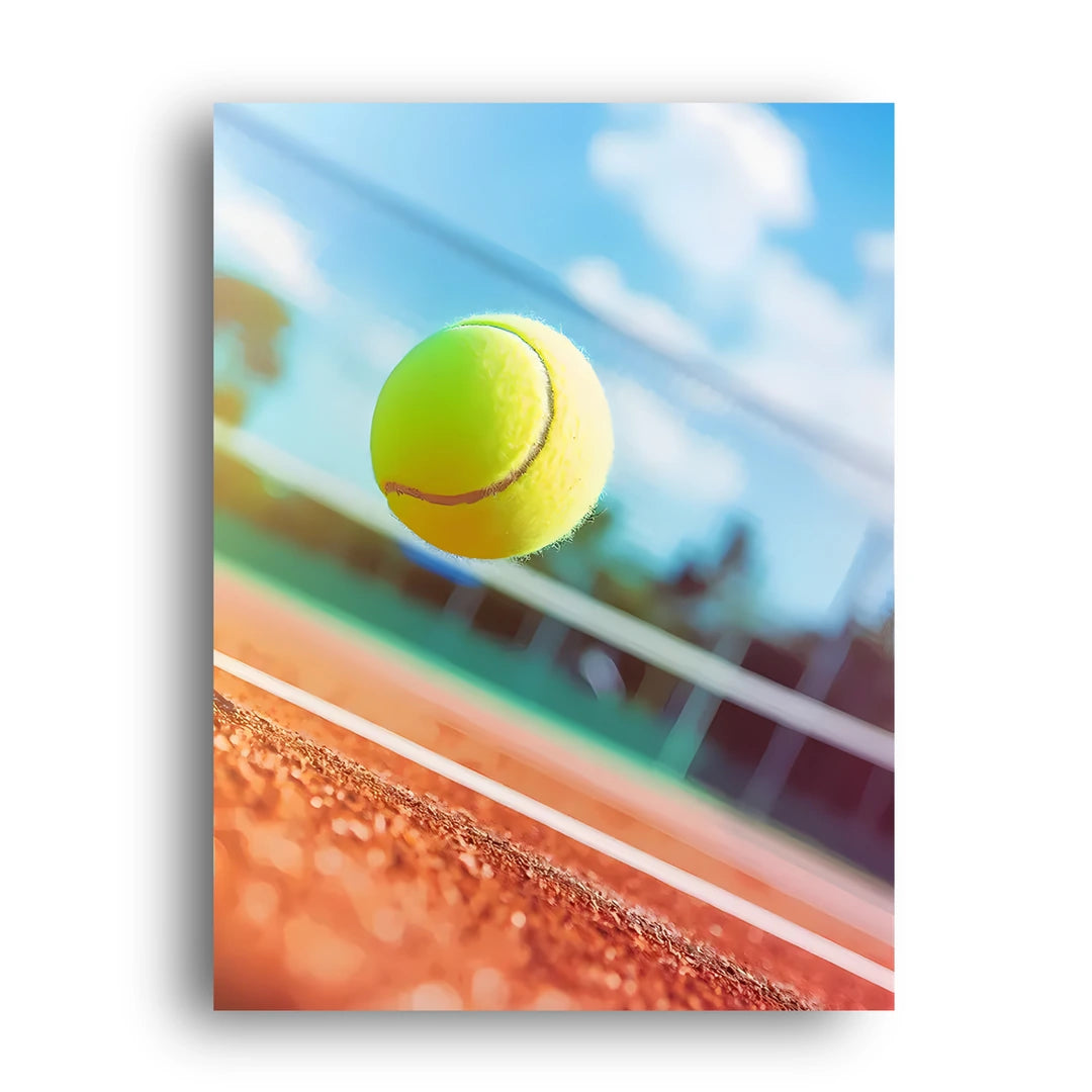 Clay Court sport poster unframed 350gsm paper