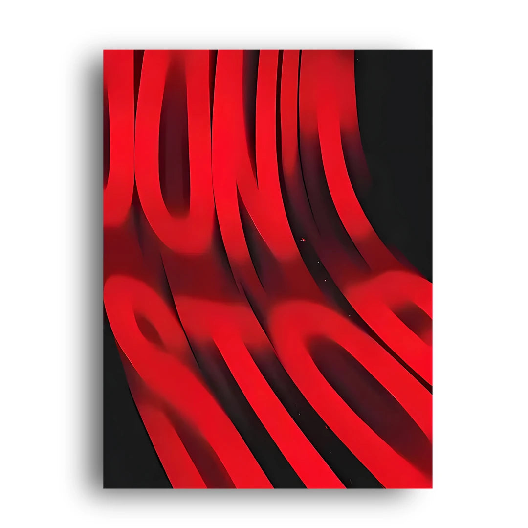 Don't Stop abstract poster unframed 350gsm paper