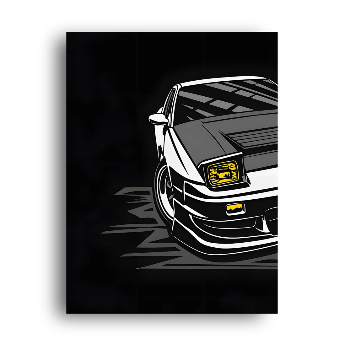 JDM Front End car poster unframed 350gsm paper