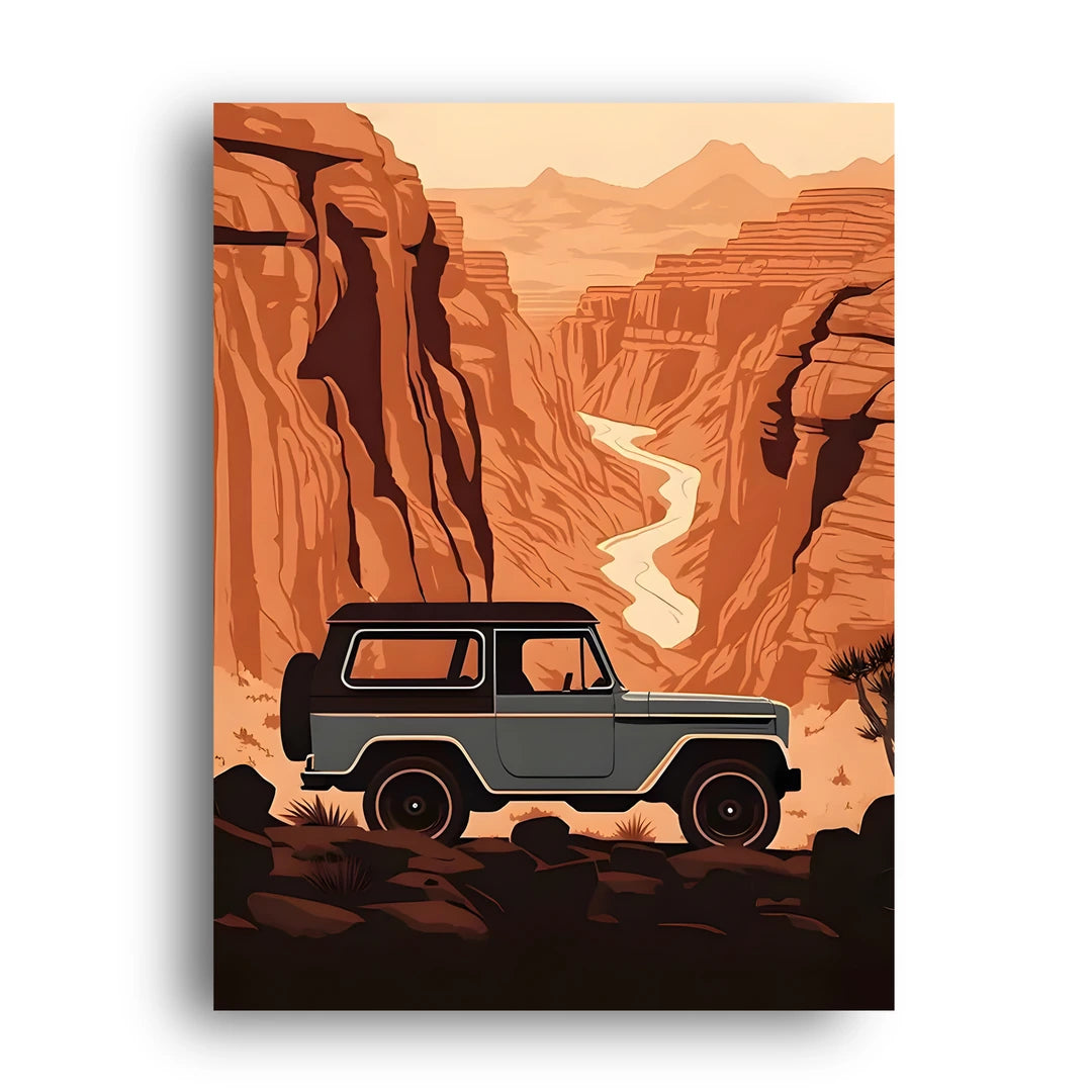 Canyon Drive travel poster unframed 350gsm paper