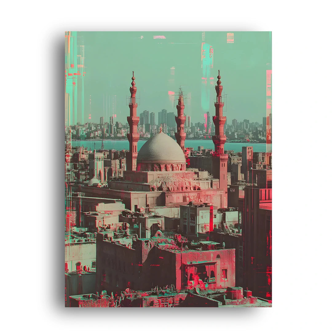 Cairo Skyline travel poster unframed 350gsm paper