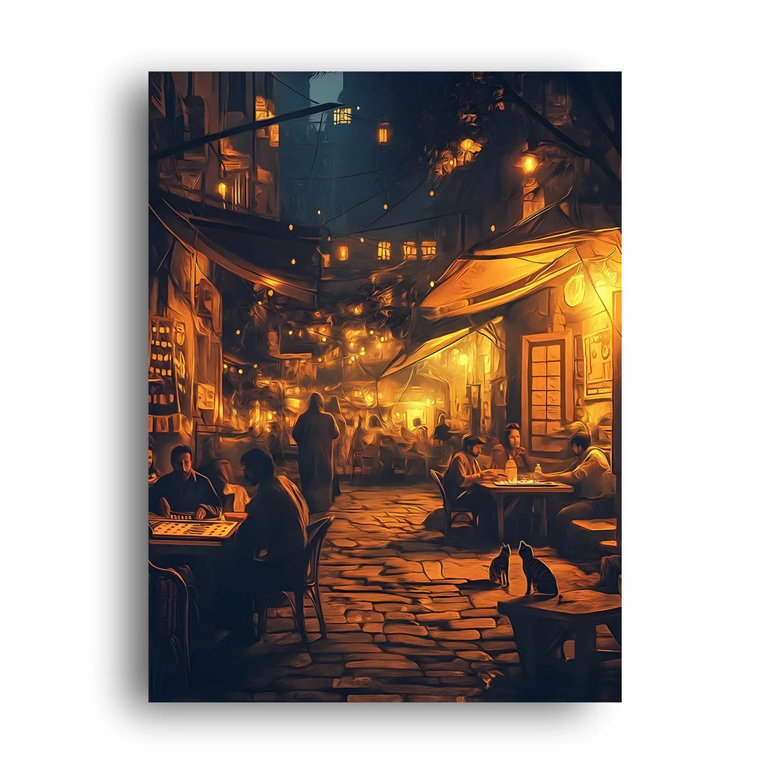 Cairo Nights art poster unframed 350gsm paper