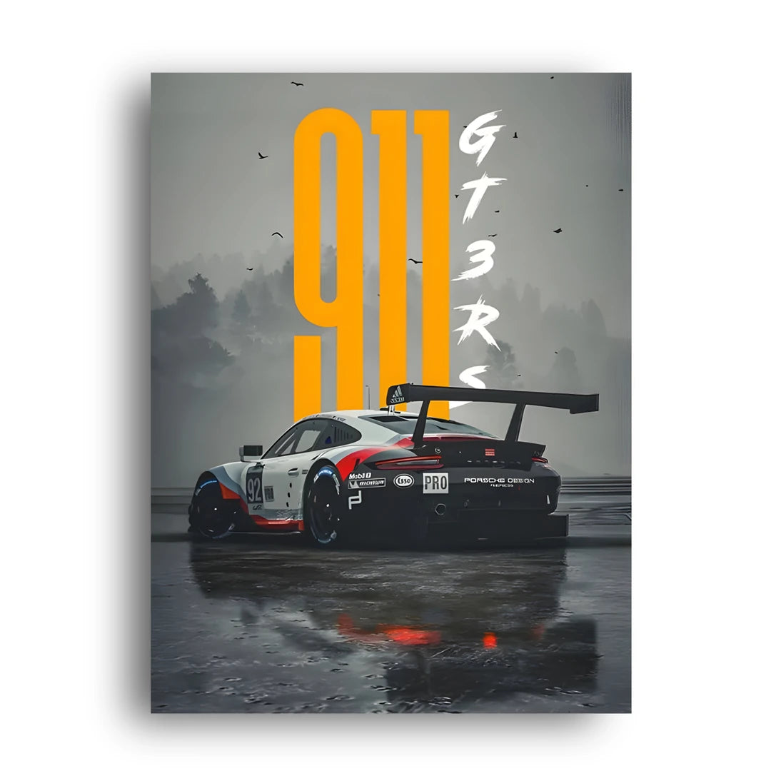 Track Weapon car poster unframed 350gsm paper