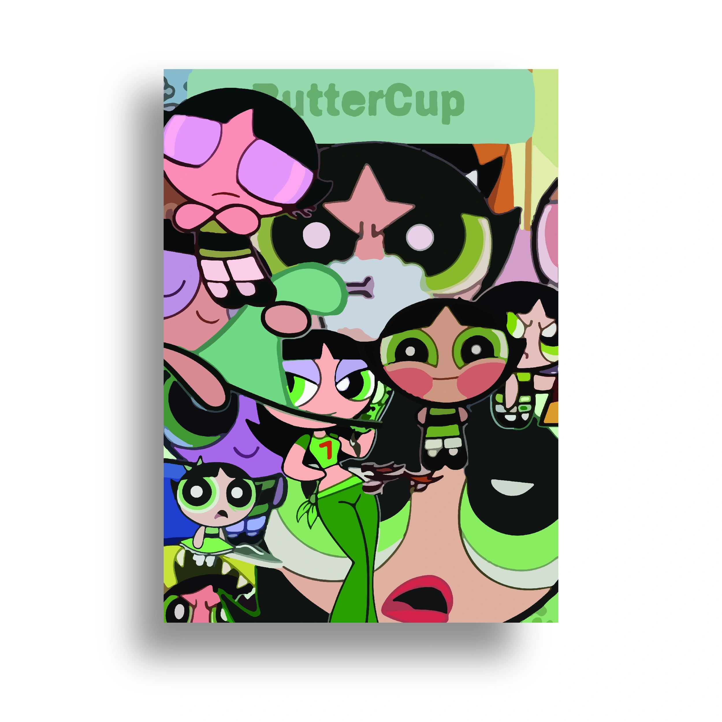 GREEN POSTER {8}