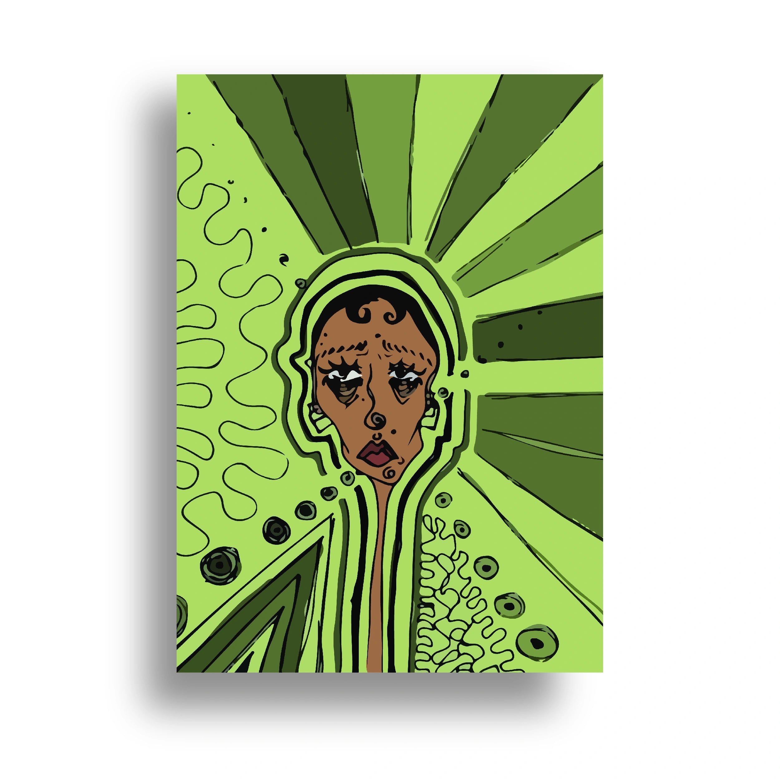 GREEN POSTER {9}