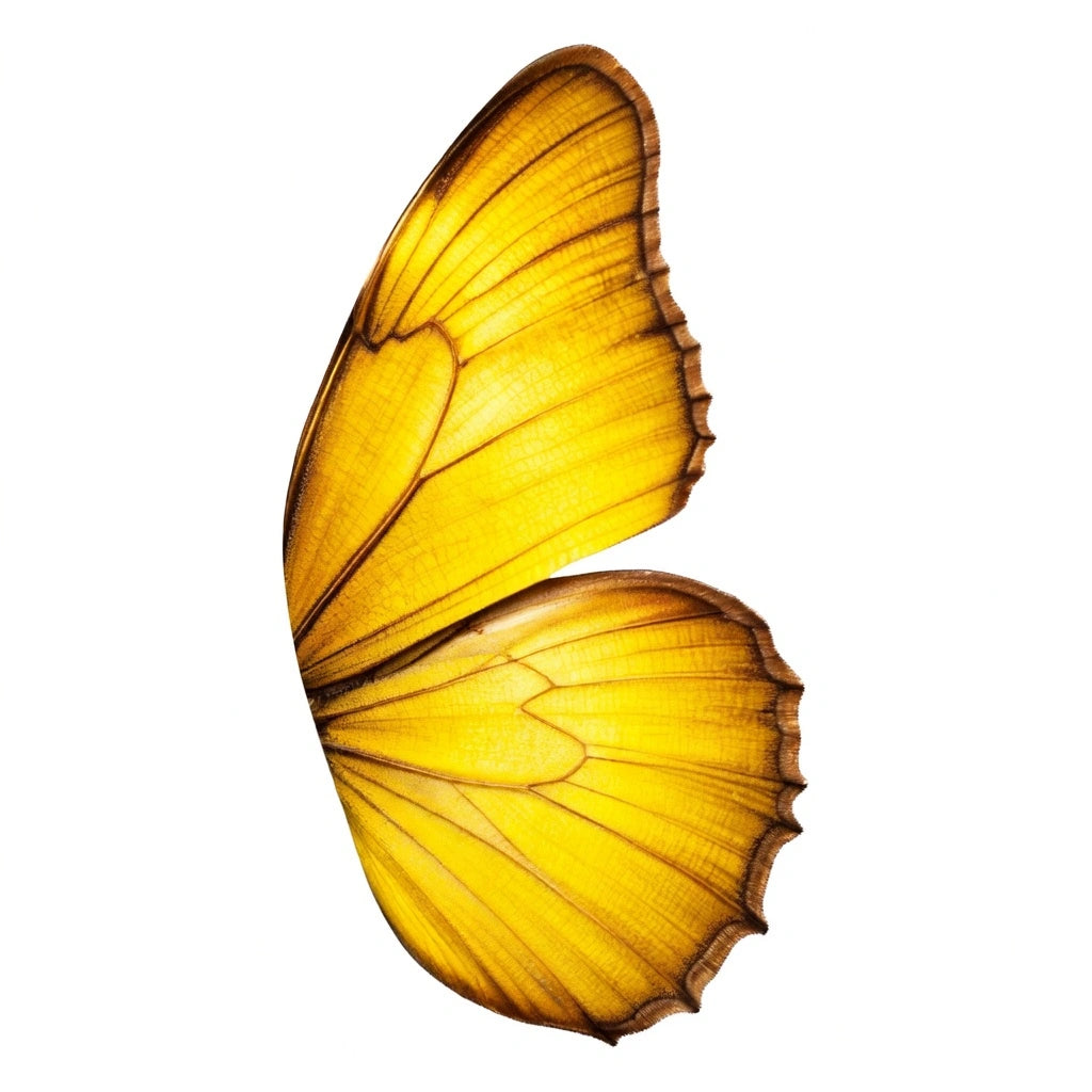Yellow Butterfly Wing Bookmark
