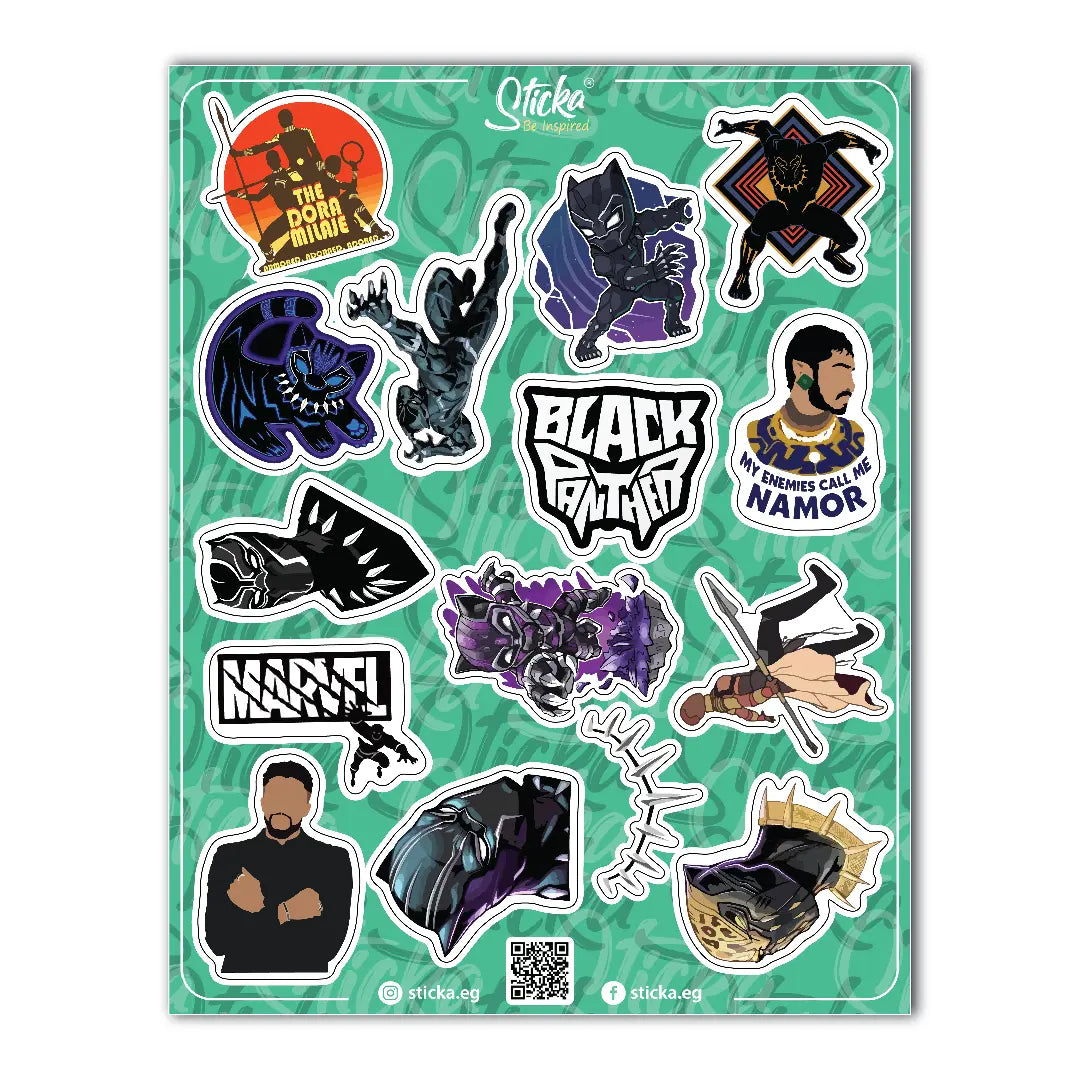 BLACK PANTHER SHEET