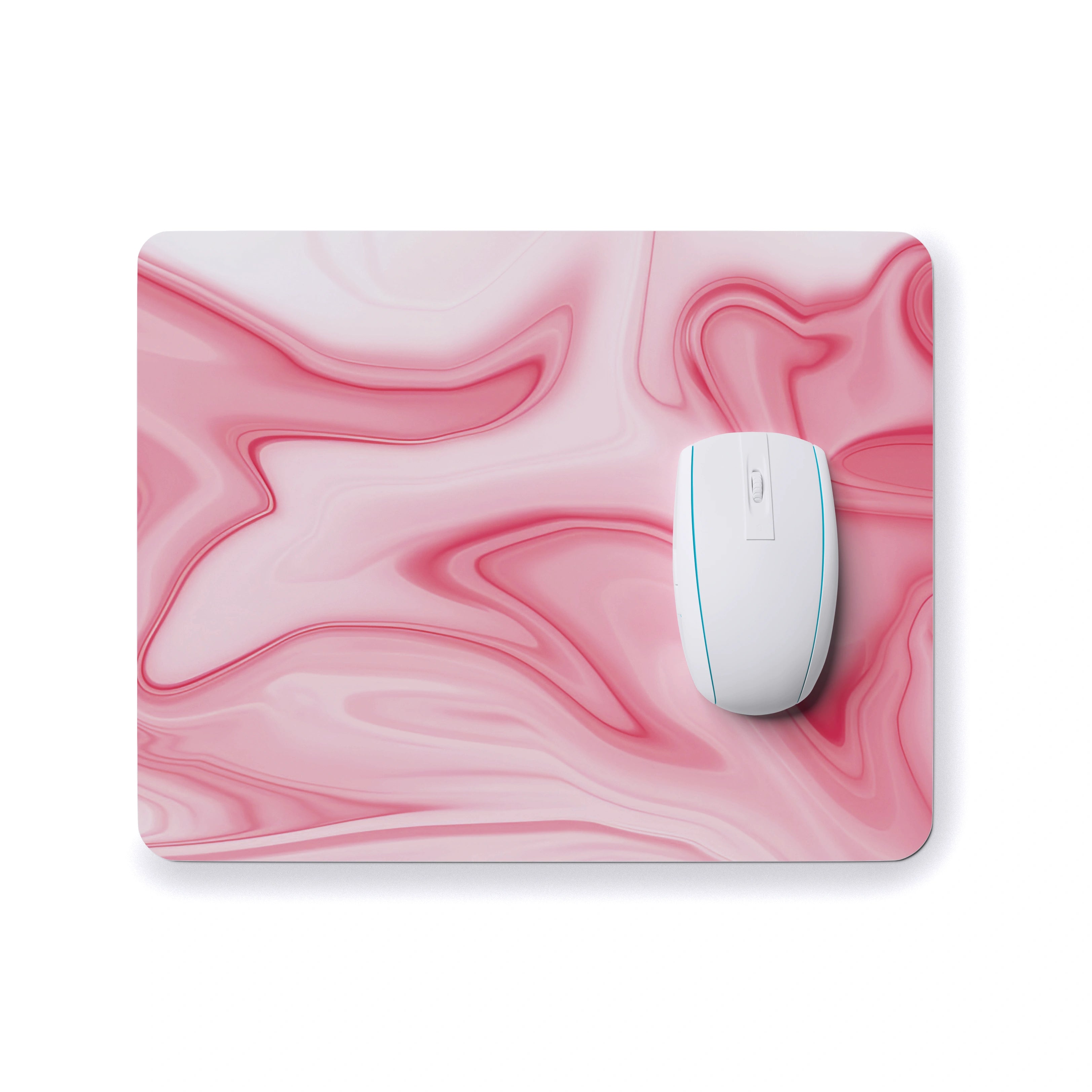 Pink Marble Mouse Pad