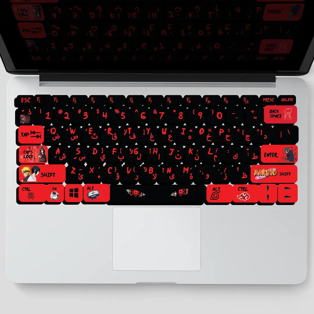NARUTO: KEYBOARD STICKERS