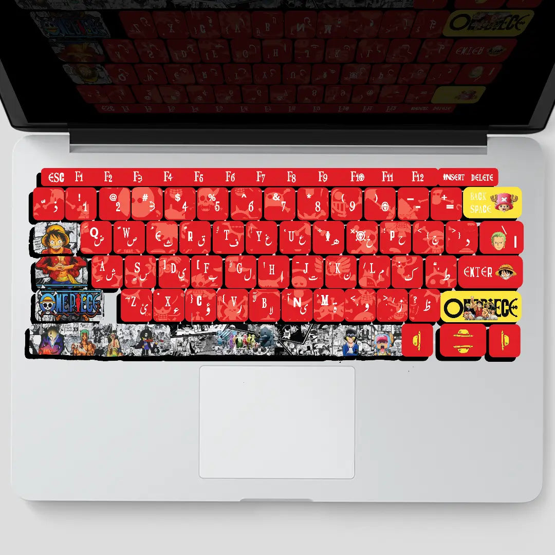 ONE PIECE: KEYBOARD STICKERS
