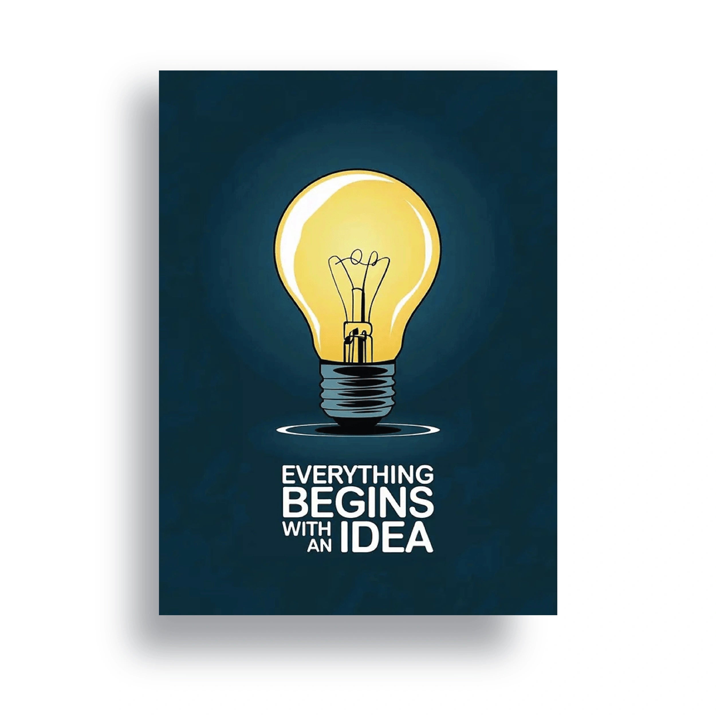 IT STARTS WITH AN IDEA