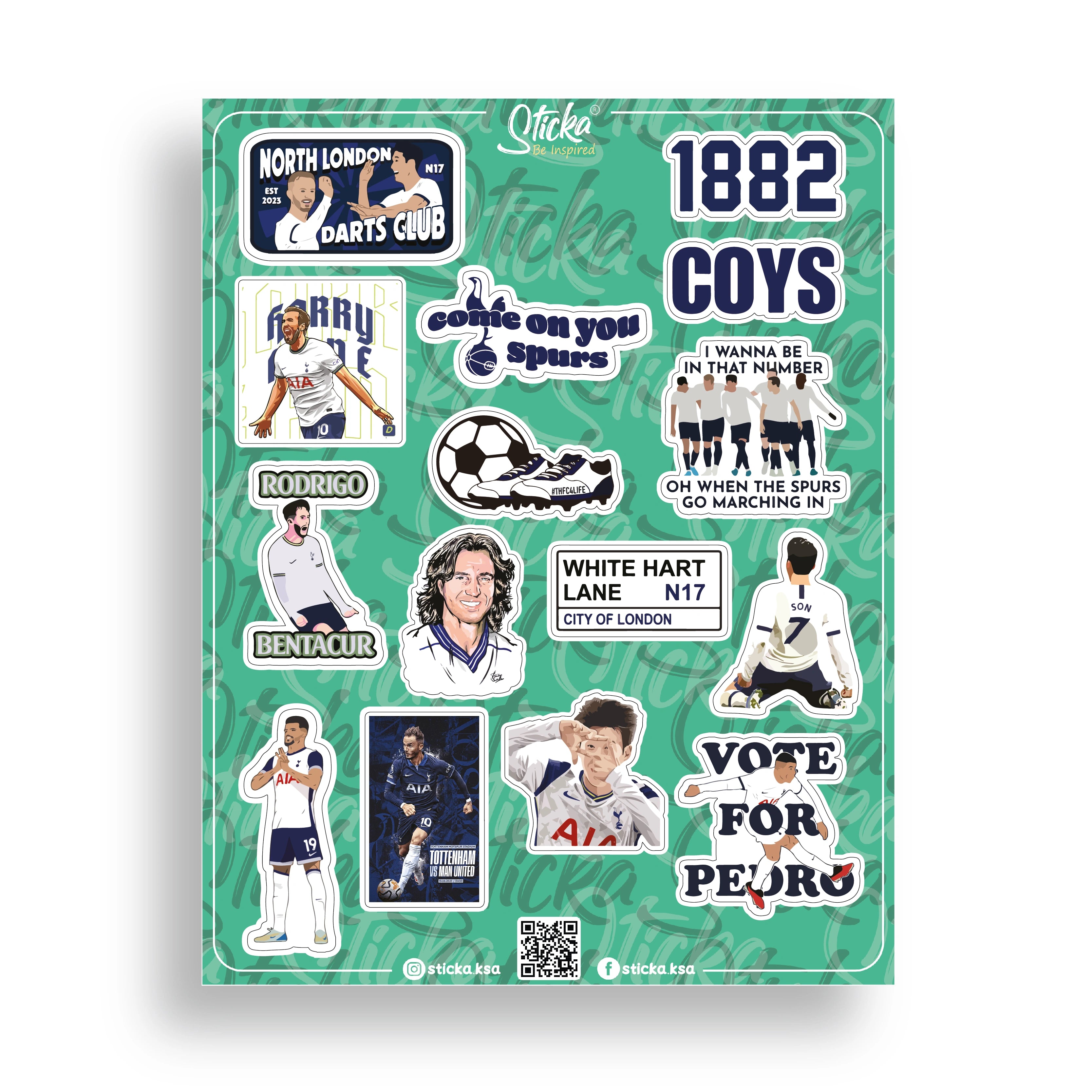 TOTTENHAM SHEET