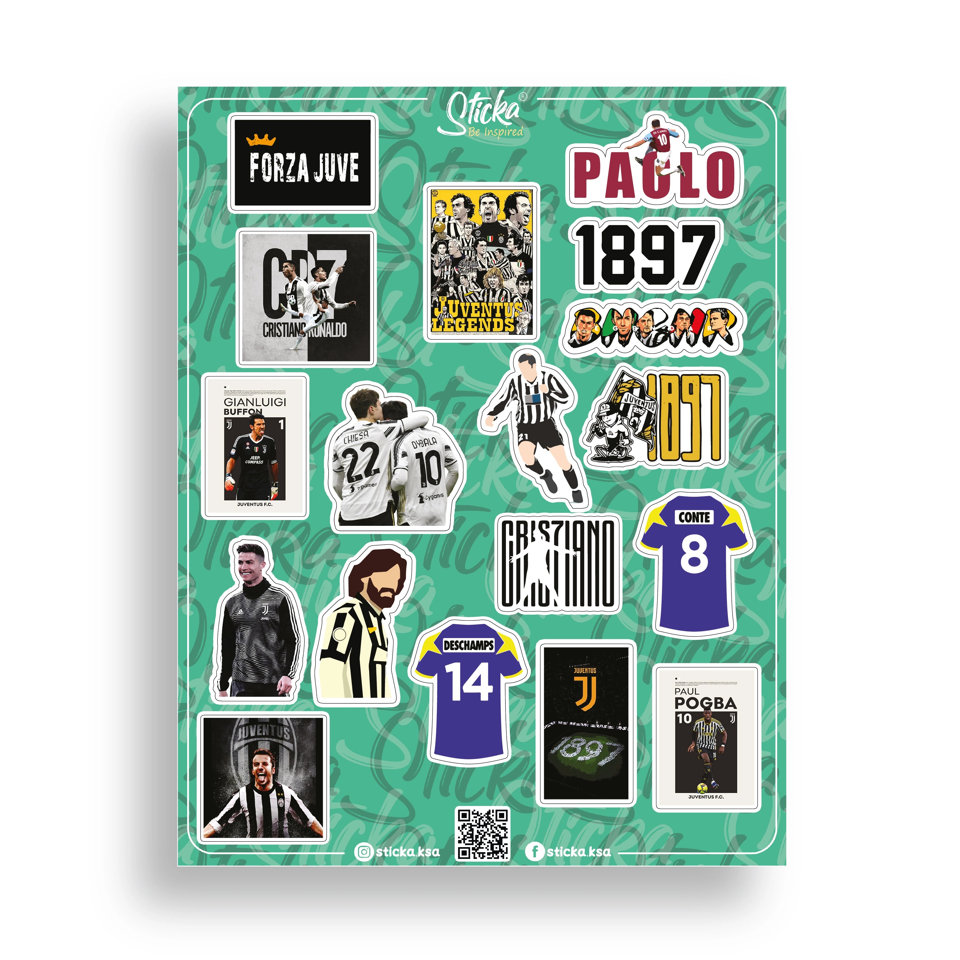 JUVENTUS FC SHEET
