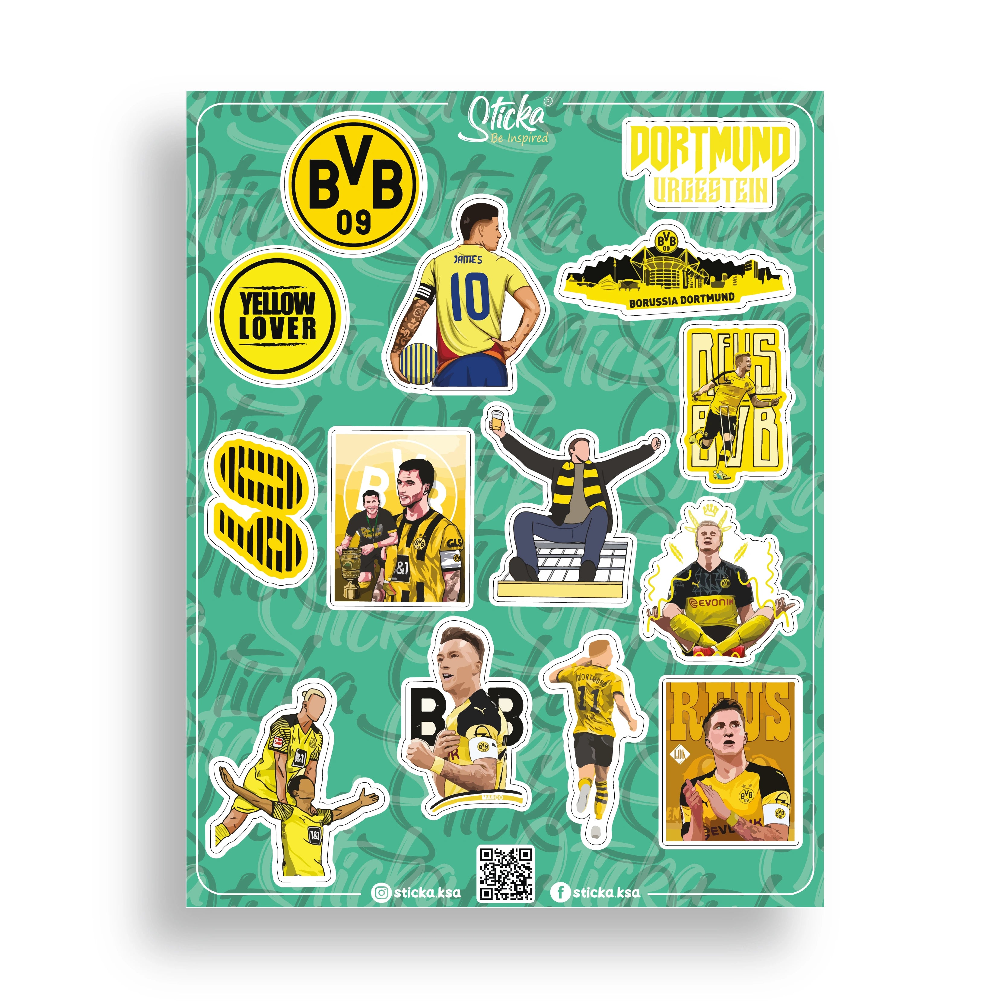 BORUSSIA DORTMUND SHEET
