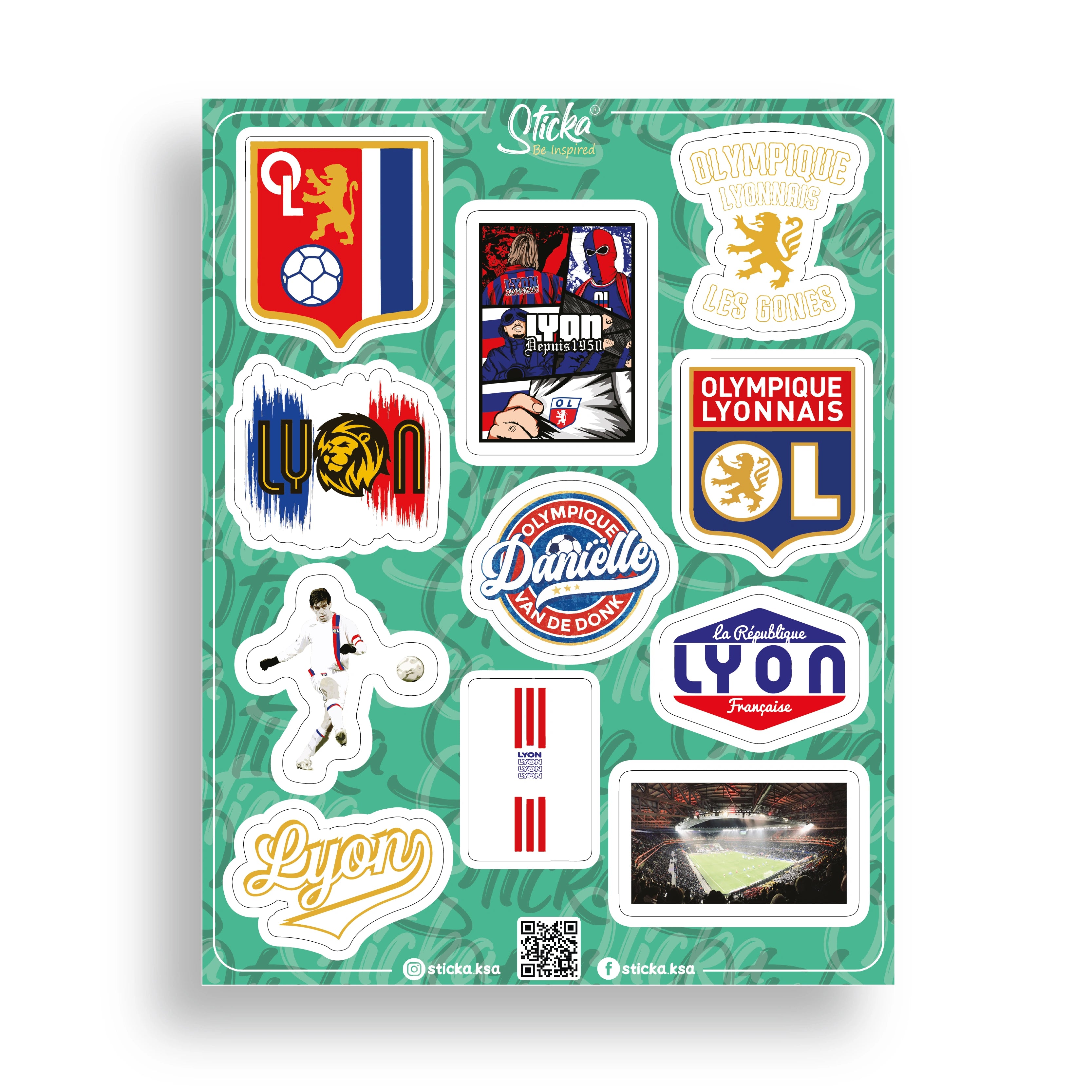 LYON FC SHEET