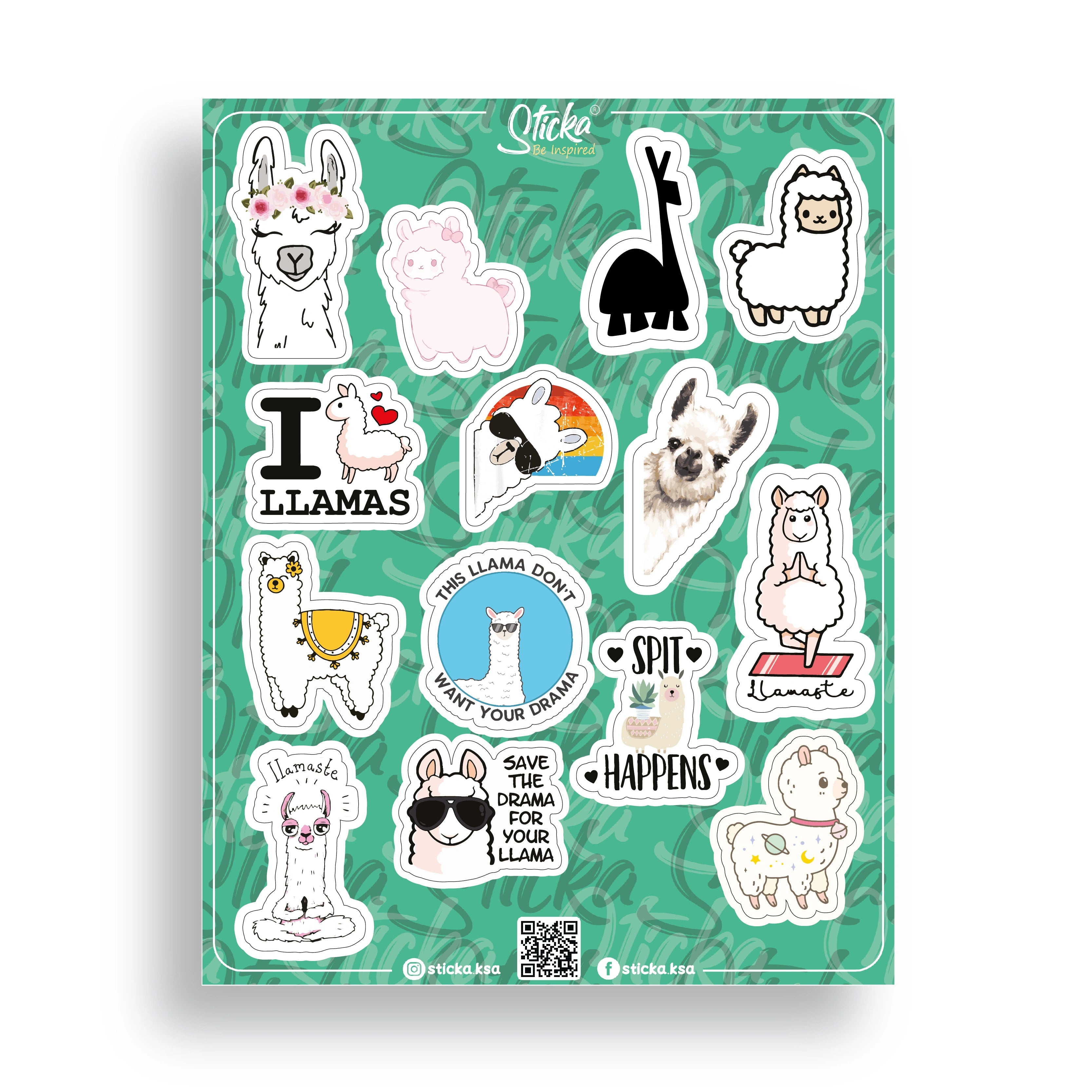 LLAMA LOVE SHEET