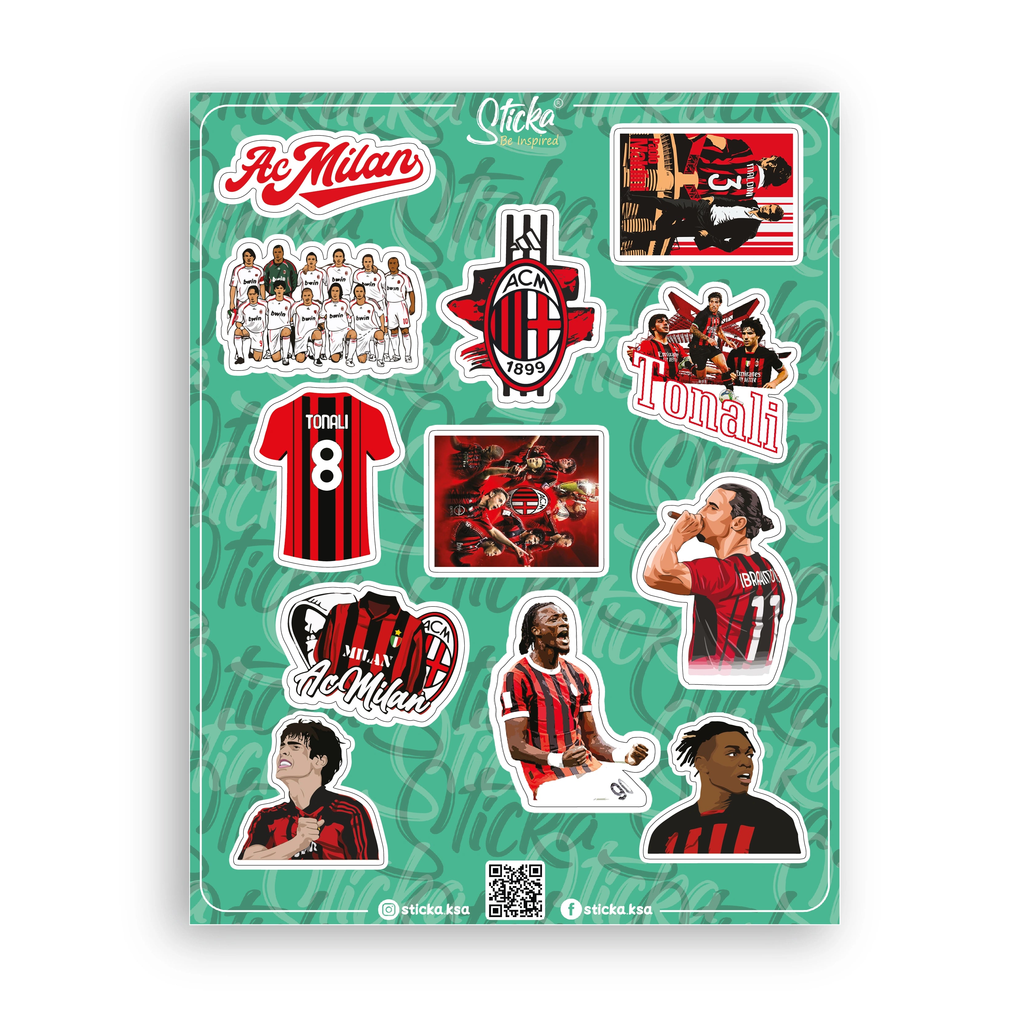 AC MILAN SHEET