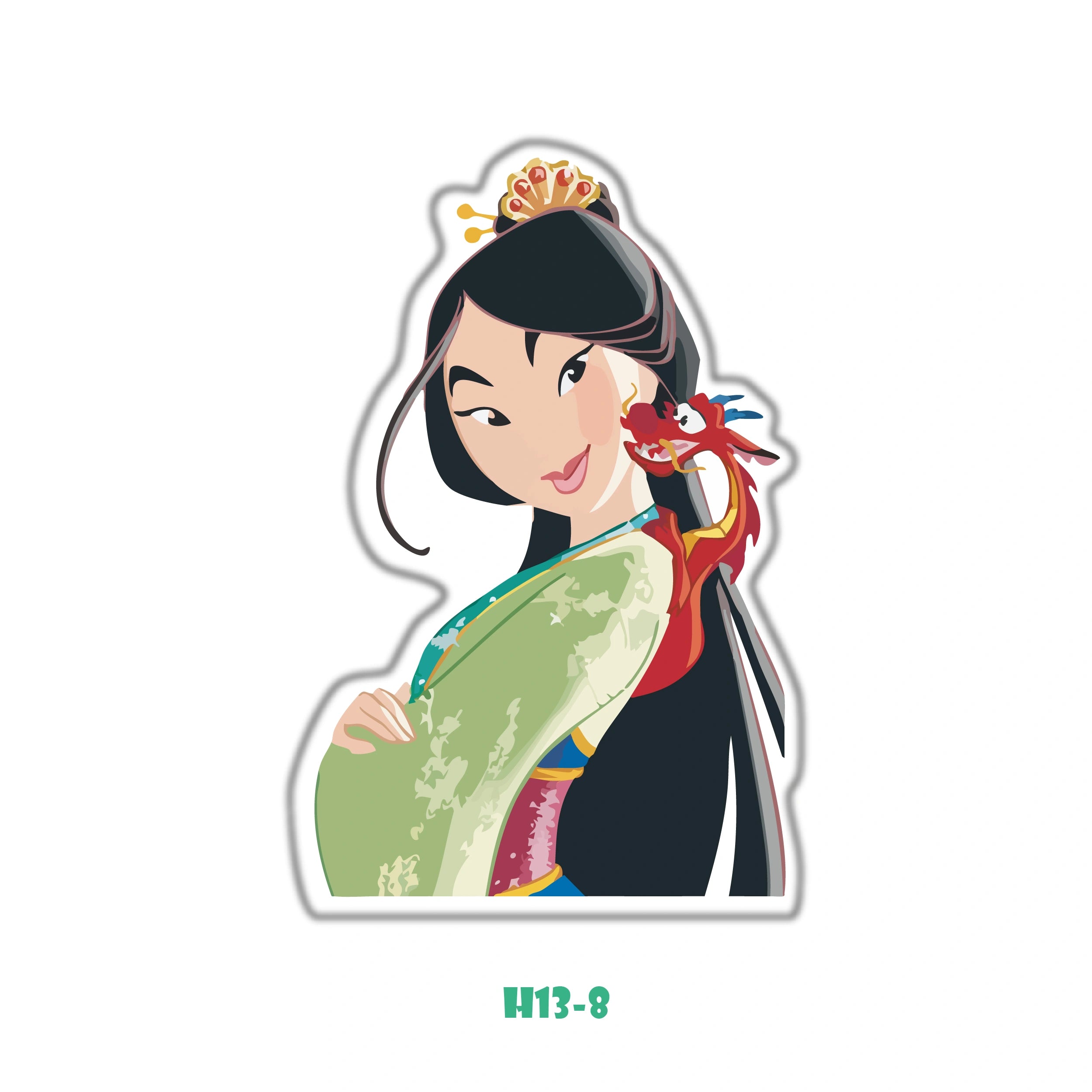 Mulan and Mushu
