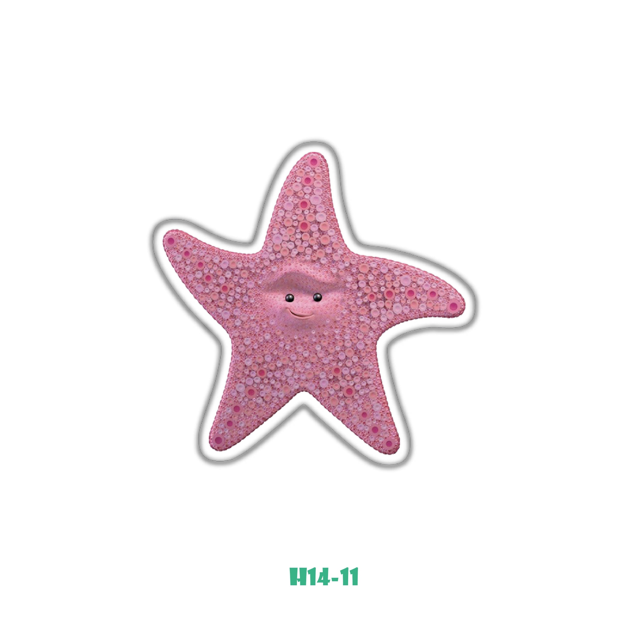 Peach the starfish