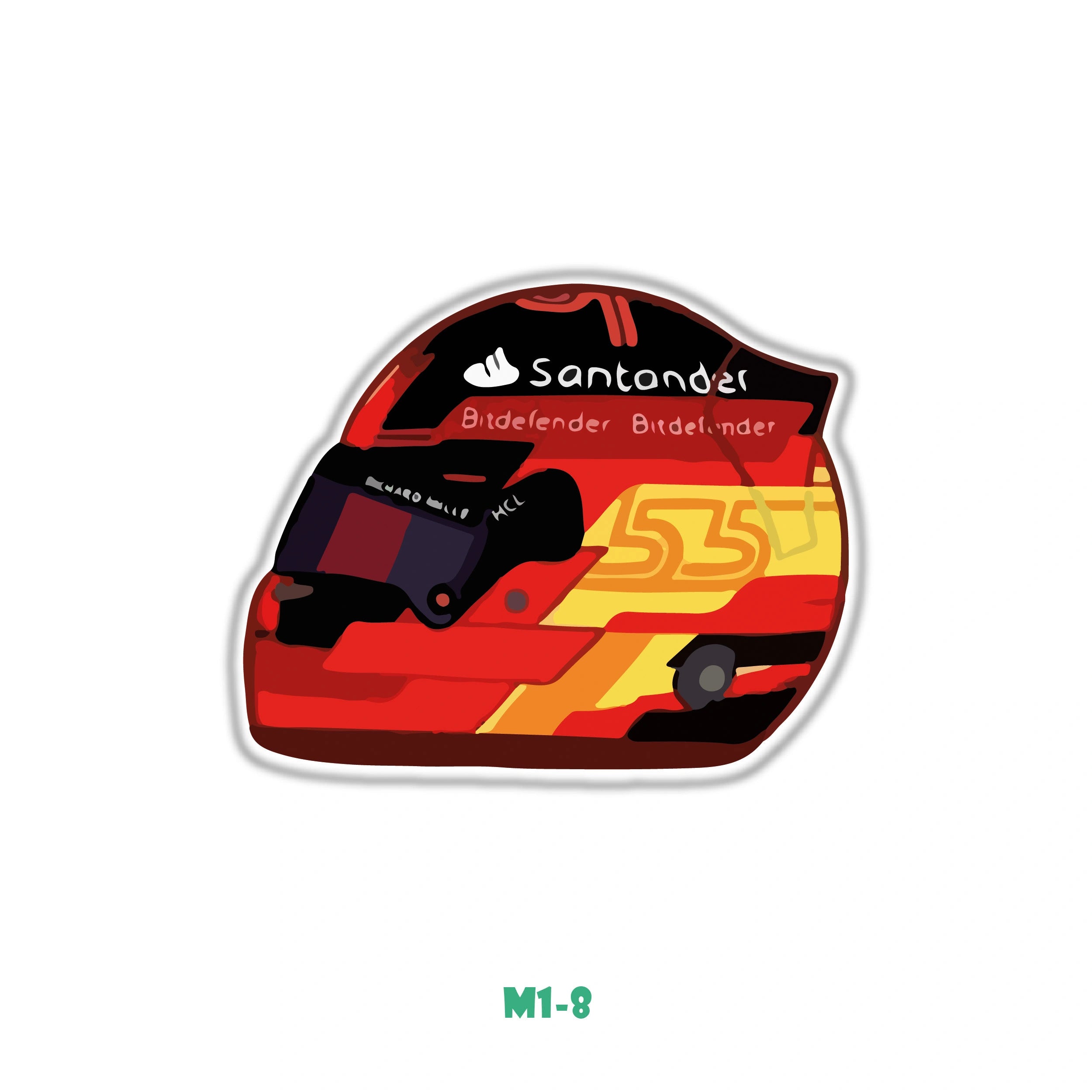 CARLOS SAINZ HELMET